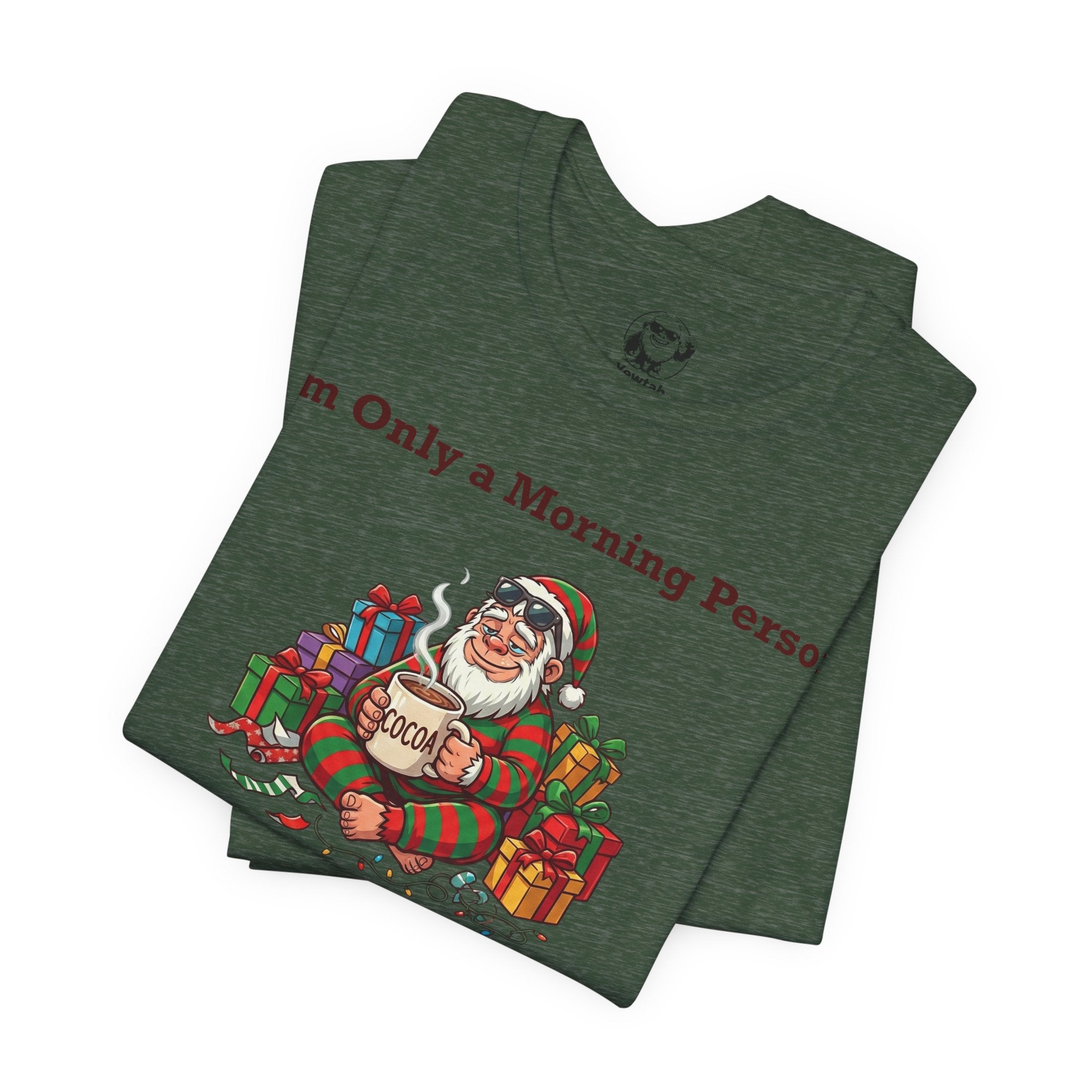 I'm Only a Morning Person on December 25th Christmas T-Shirt