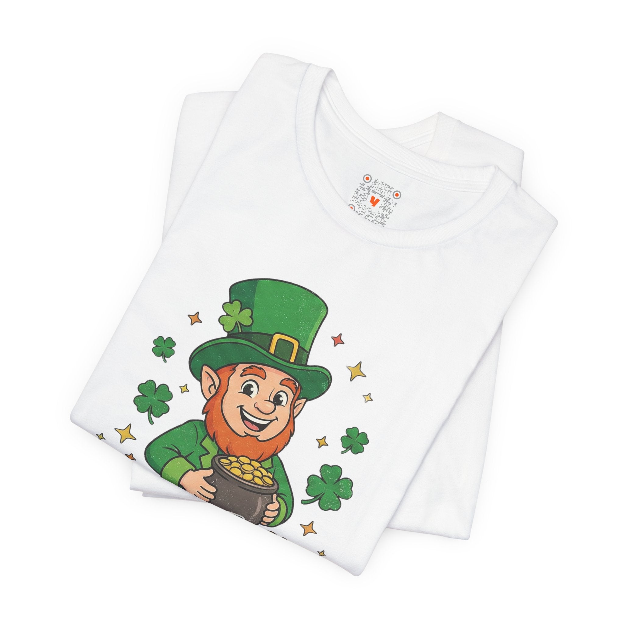 St. Patrick's Day Leprechaun Tee — "Kiss Me I'm Magically Delicious"