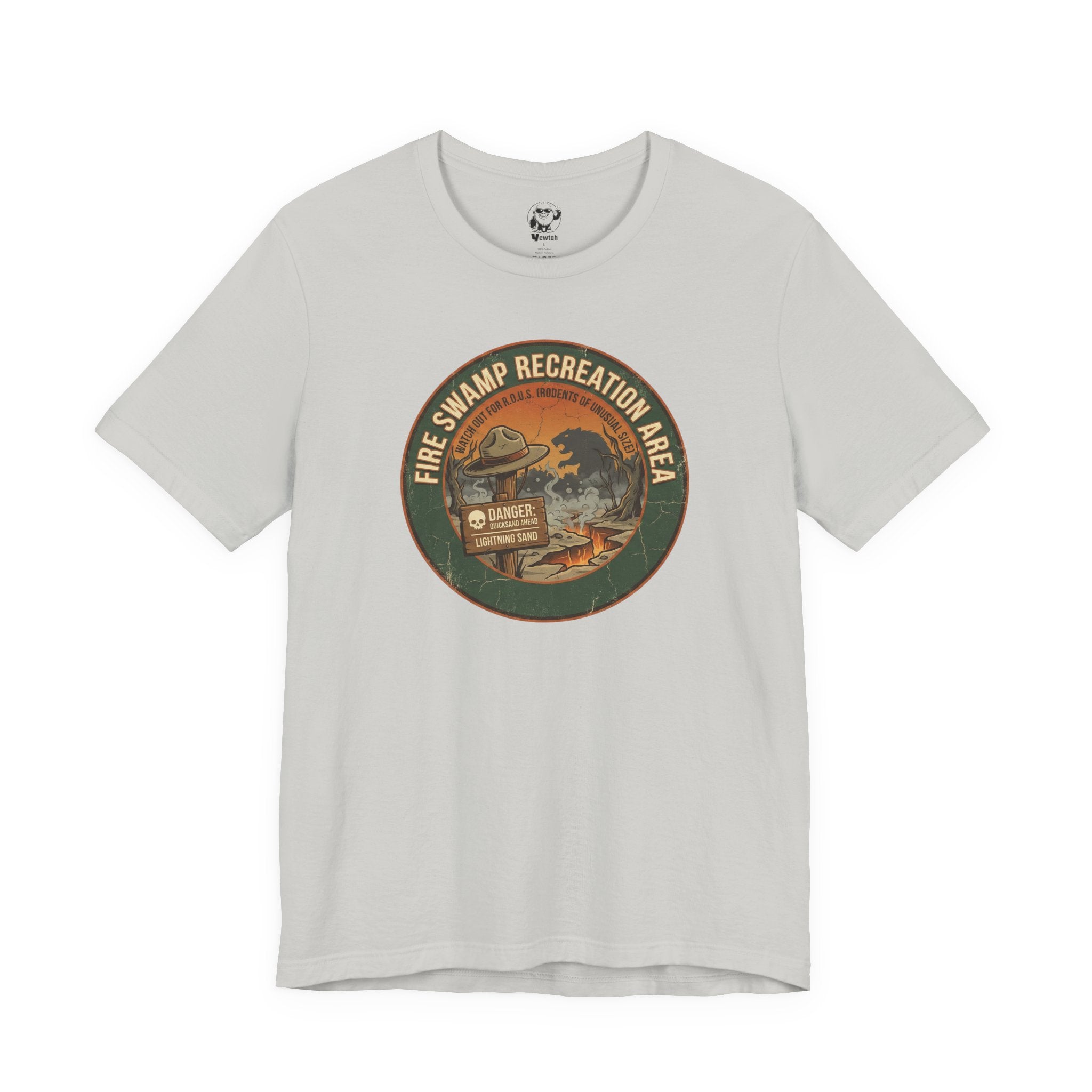 Fire Swamp Recreation Area Graphic Tee — Vintage Princess Bride Movie Tee