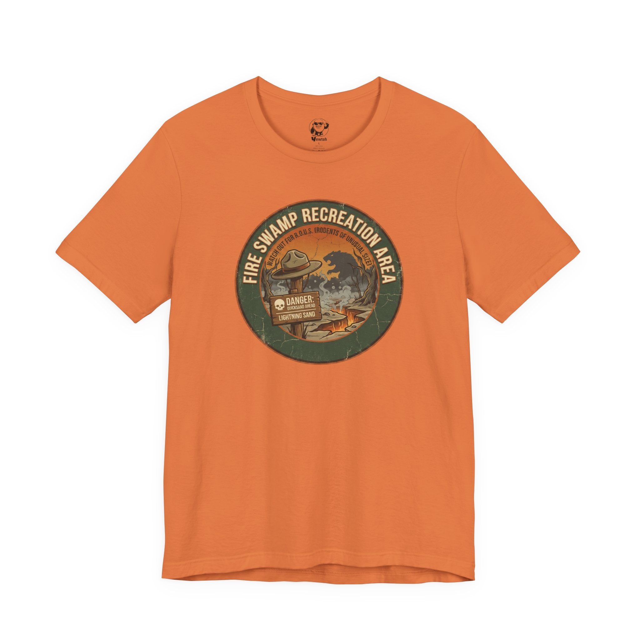 Fire Swamp Recreation Area Graphic Tee — Vintage Princess Bride Movie Tee