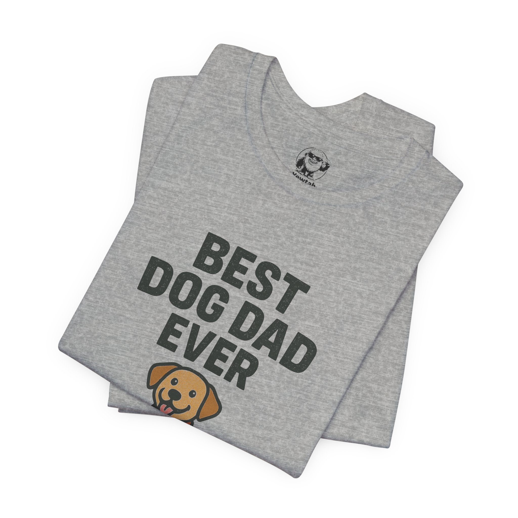 Best Dog Dad Ever T-Shirt — Cute Puppy Father’s Day Tee