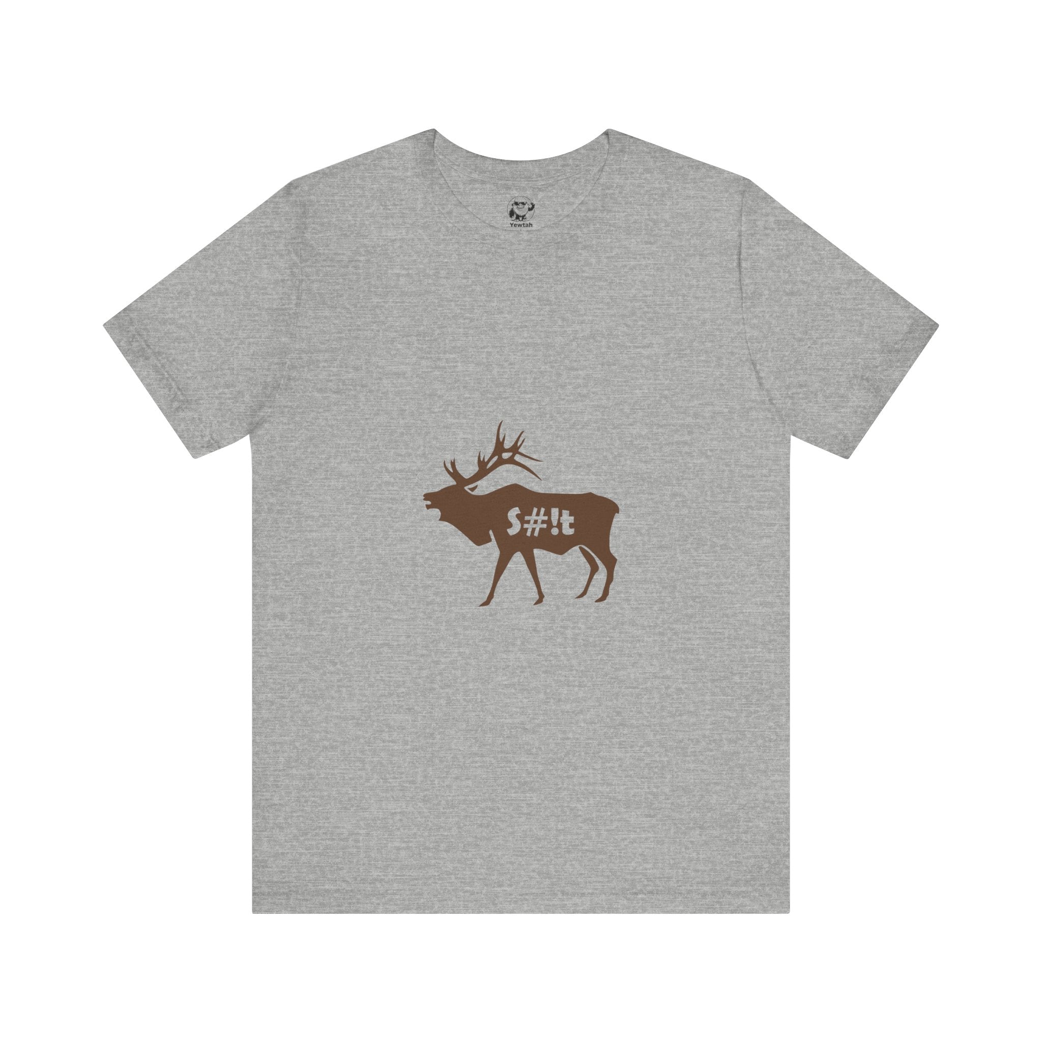 Elk Silhouette Tee — Funny "Bull S#it" Hunting Shirt