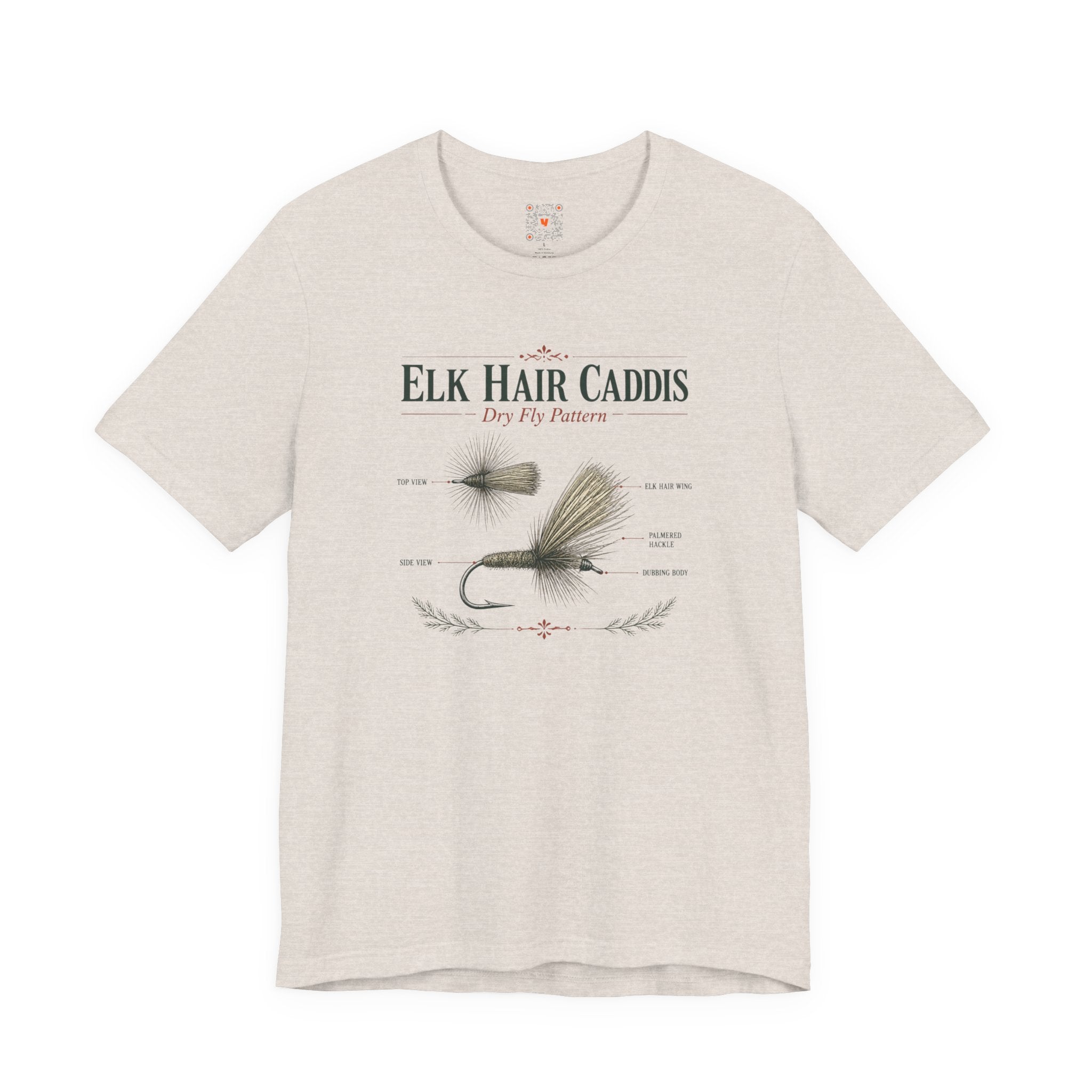 Elk Hair Caddis Fly Fishing Tee