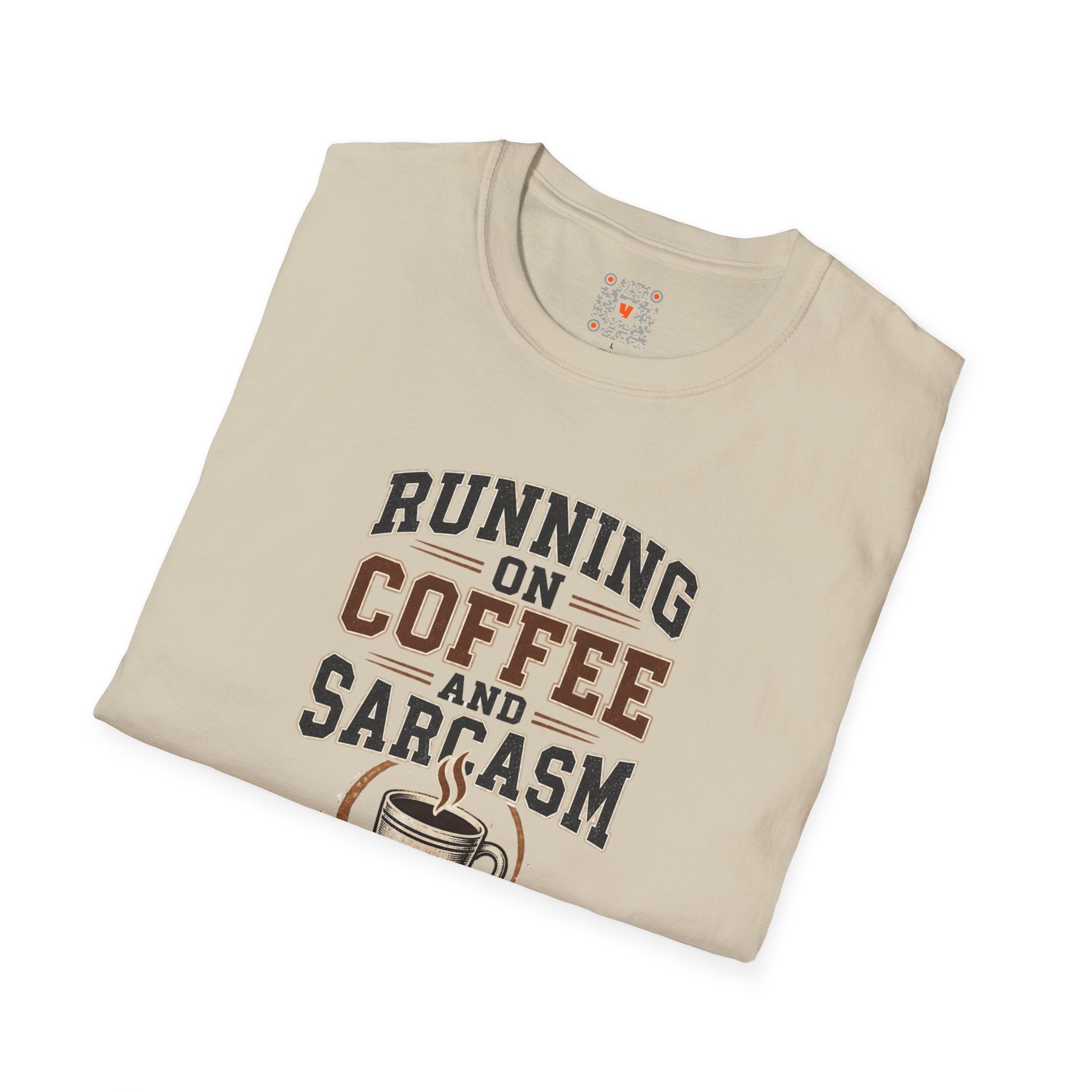 Running on Coffee and Sarcasm Tee