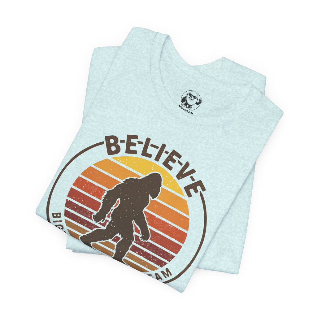 Believe Bigfoot Tee — Bigfoot Research Team Vintage Graphic T‑Shirt