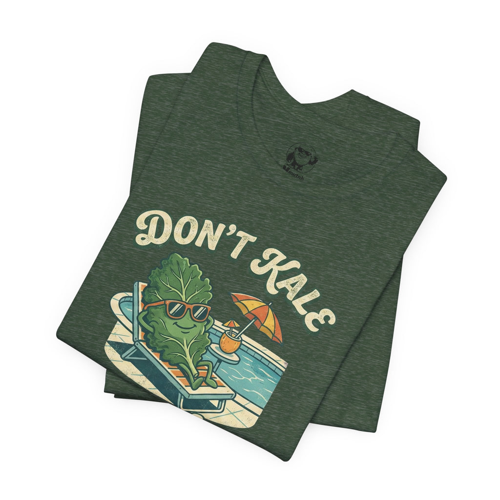 Don't Kale My Vibe - Retro Veggie Chill Graphic Tee
