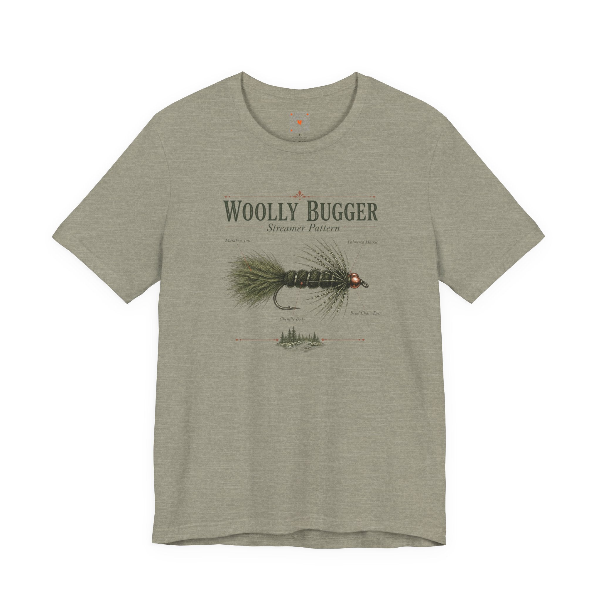 Woolly Bugger Fly Fishing Tee