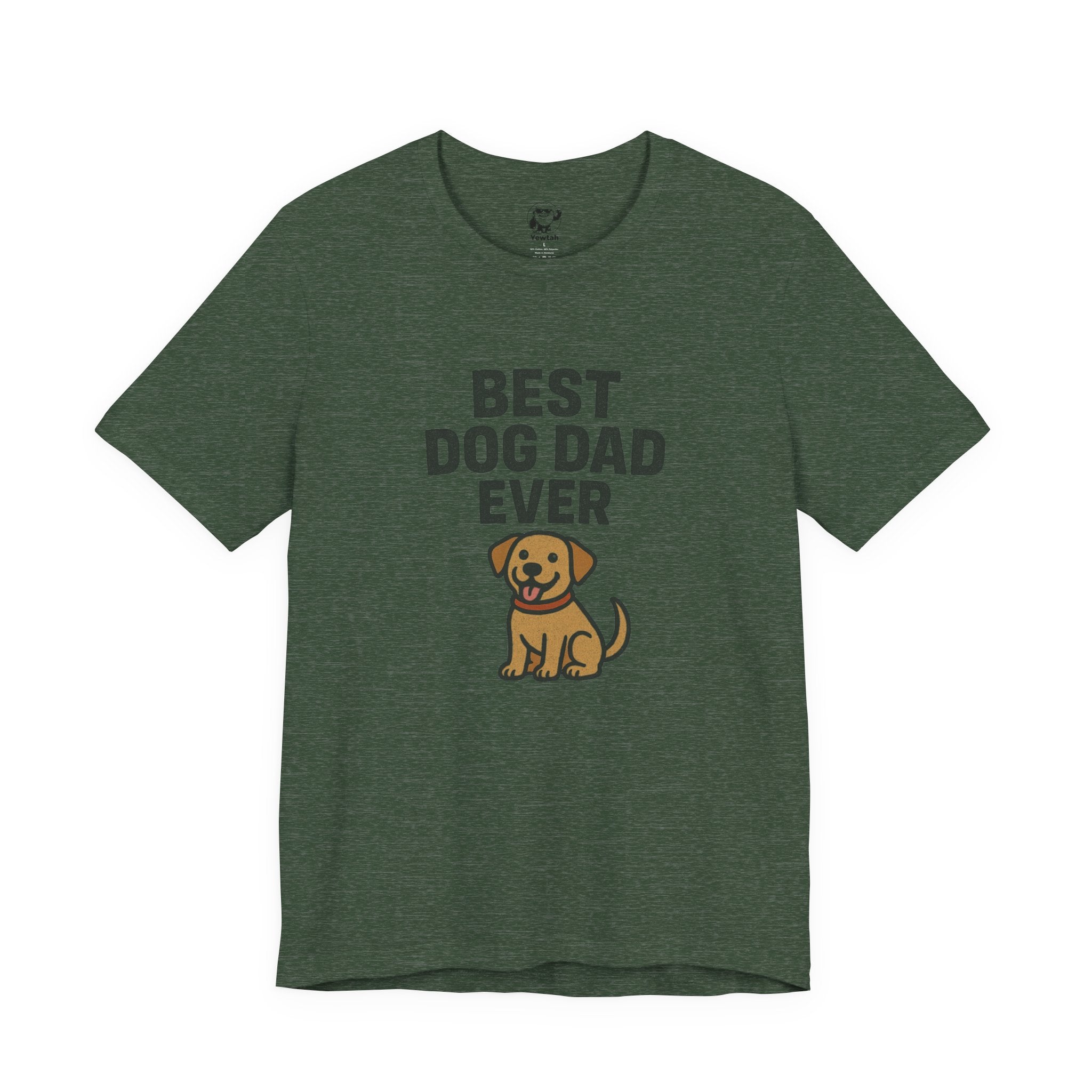Best Dog Dad Ever T-Shirt — Cute Puppy Father’s Day Tee