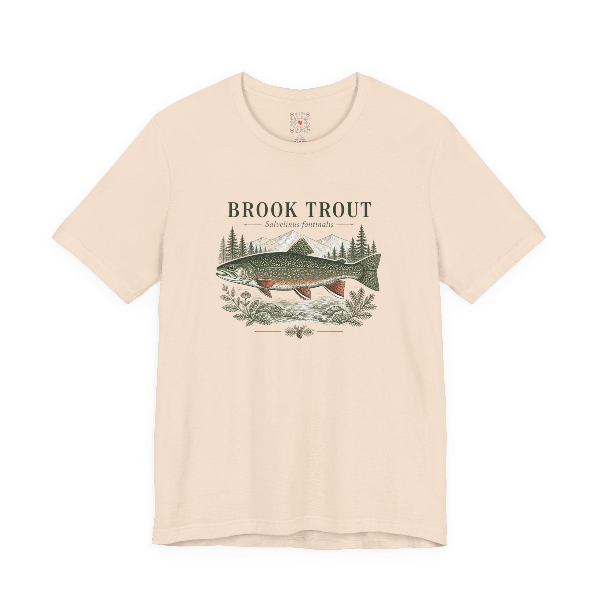 Brook Trout Fishing Tee