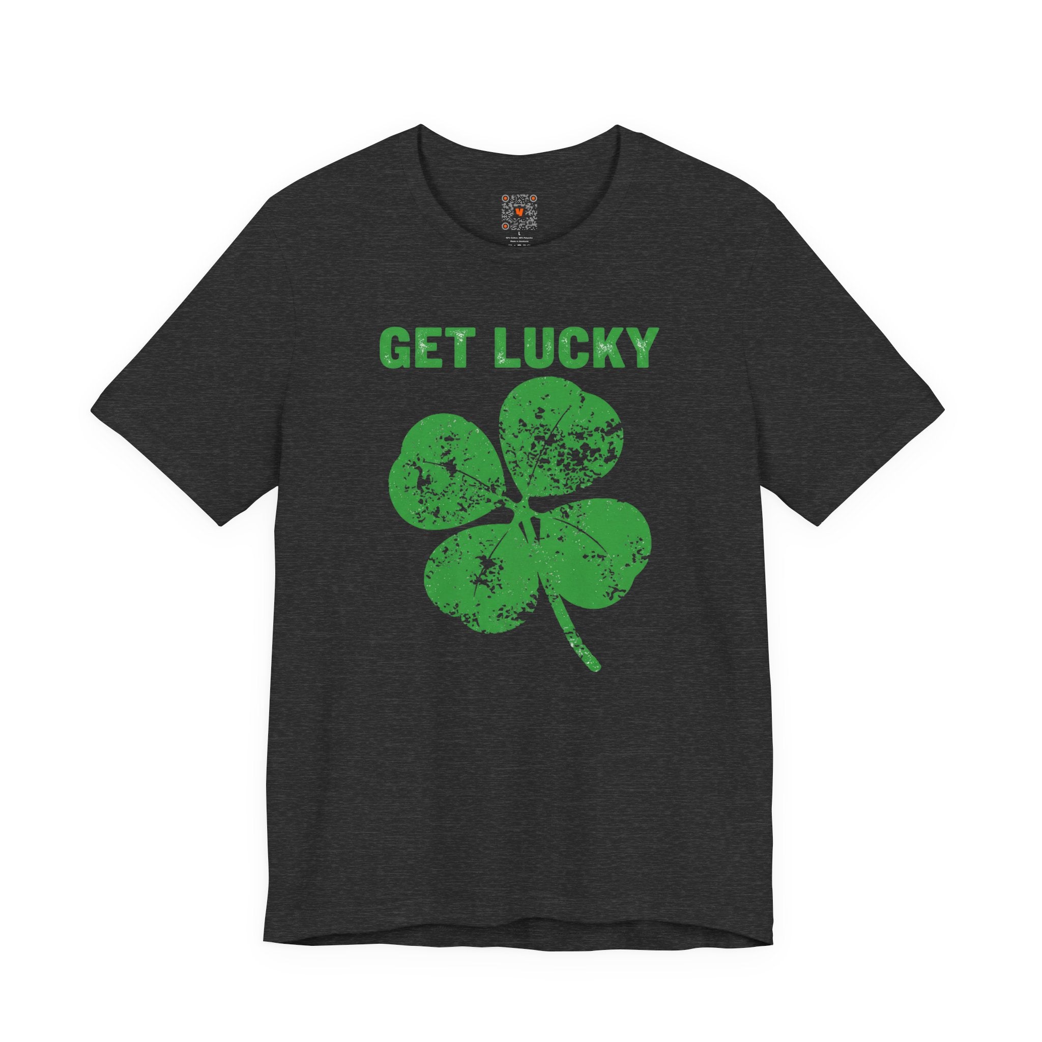 Get Lucky Shamrock T-Shirt — St. Patrick's Day Lucky Clover Tee
