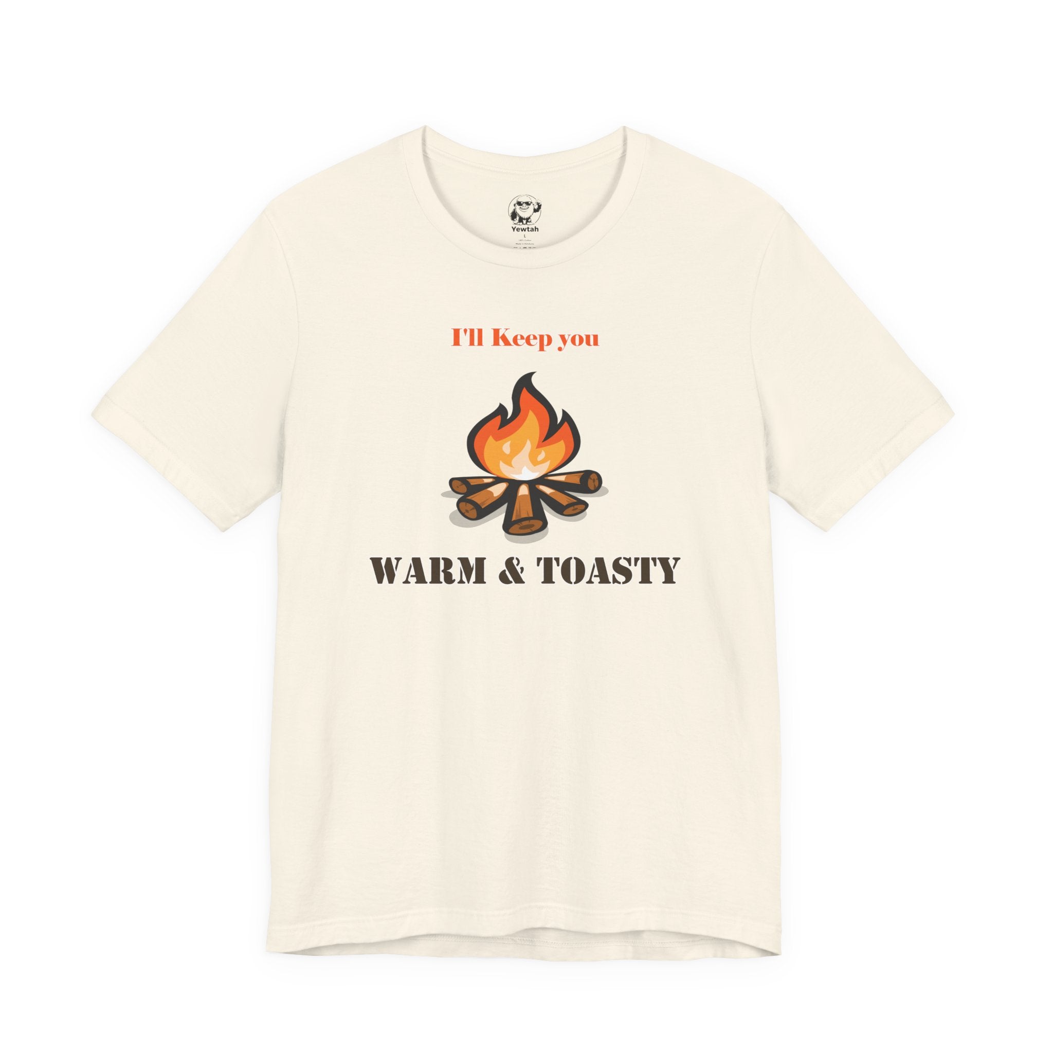 Warm & Toasty Campfire Tee — Cozy Outdoor Camping Shirt