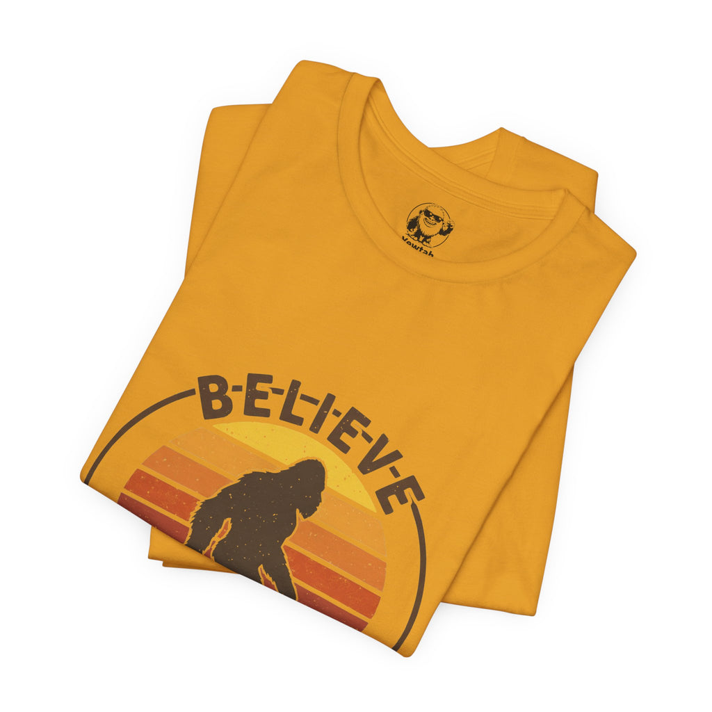 Believe Bigfoot Tee — Bigfoot Research Team Vintage Graphic T‑Shirt