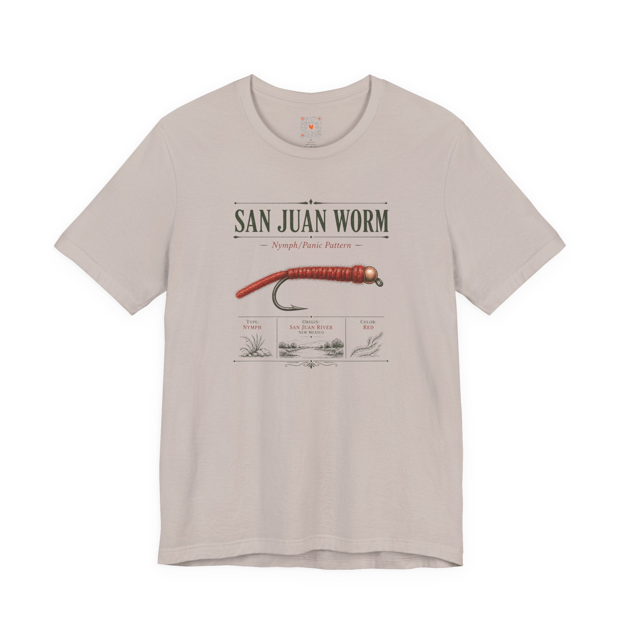 San Juan Worm Fly Fishing Tee
