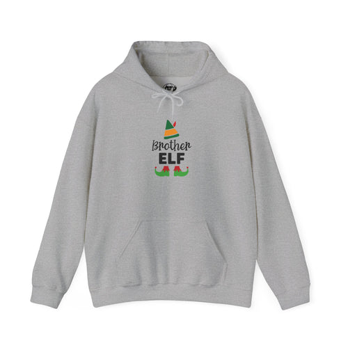 Brother Elf Hoodie — Christmas Kids & Family Holiday Sweatshirt