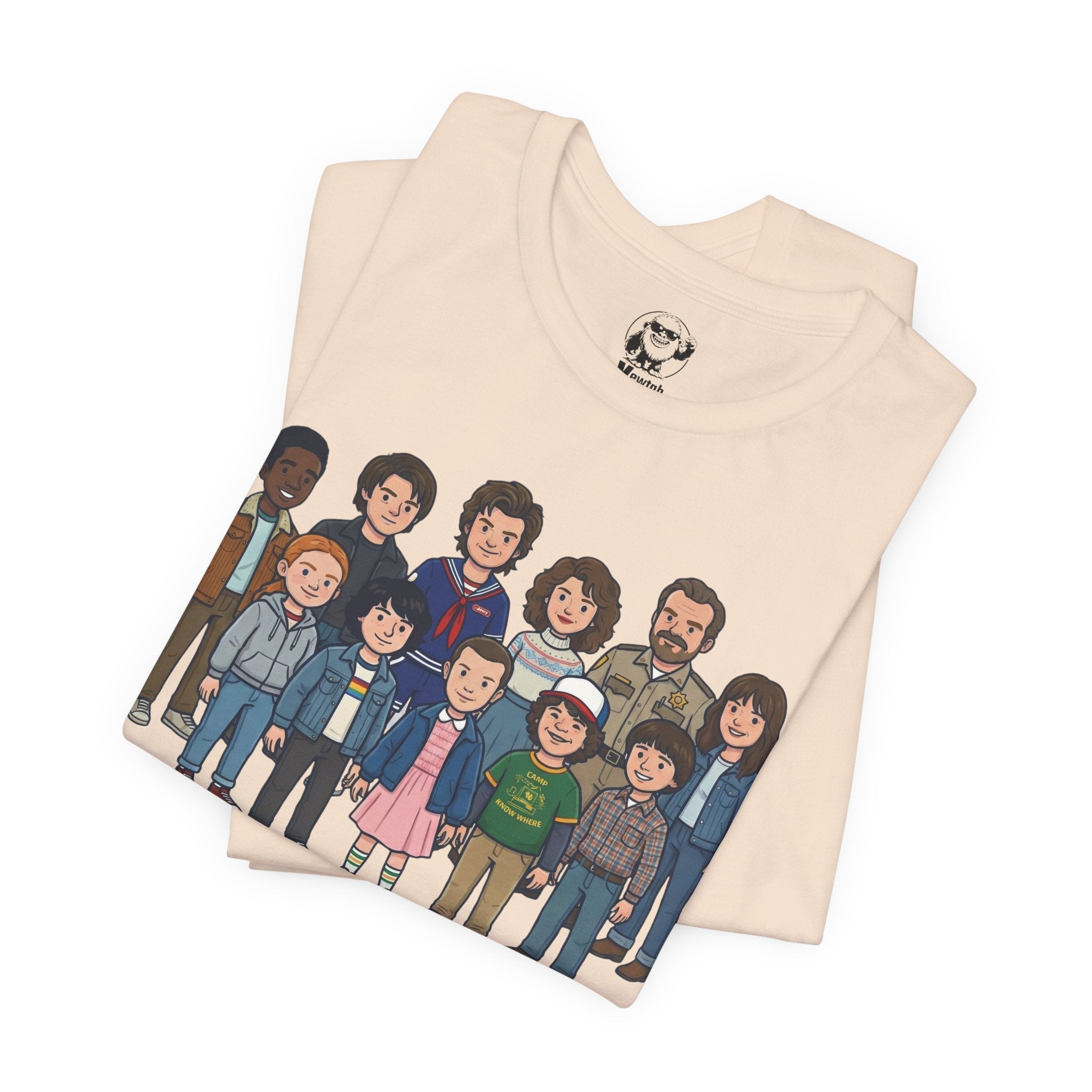 Stranger Things Tee — Cute Retro Cartoon Character Tee