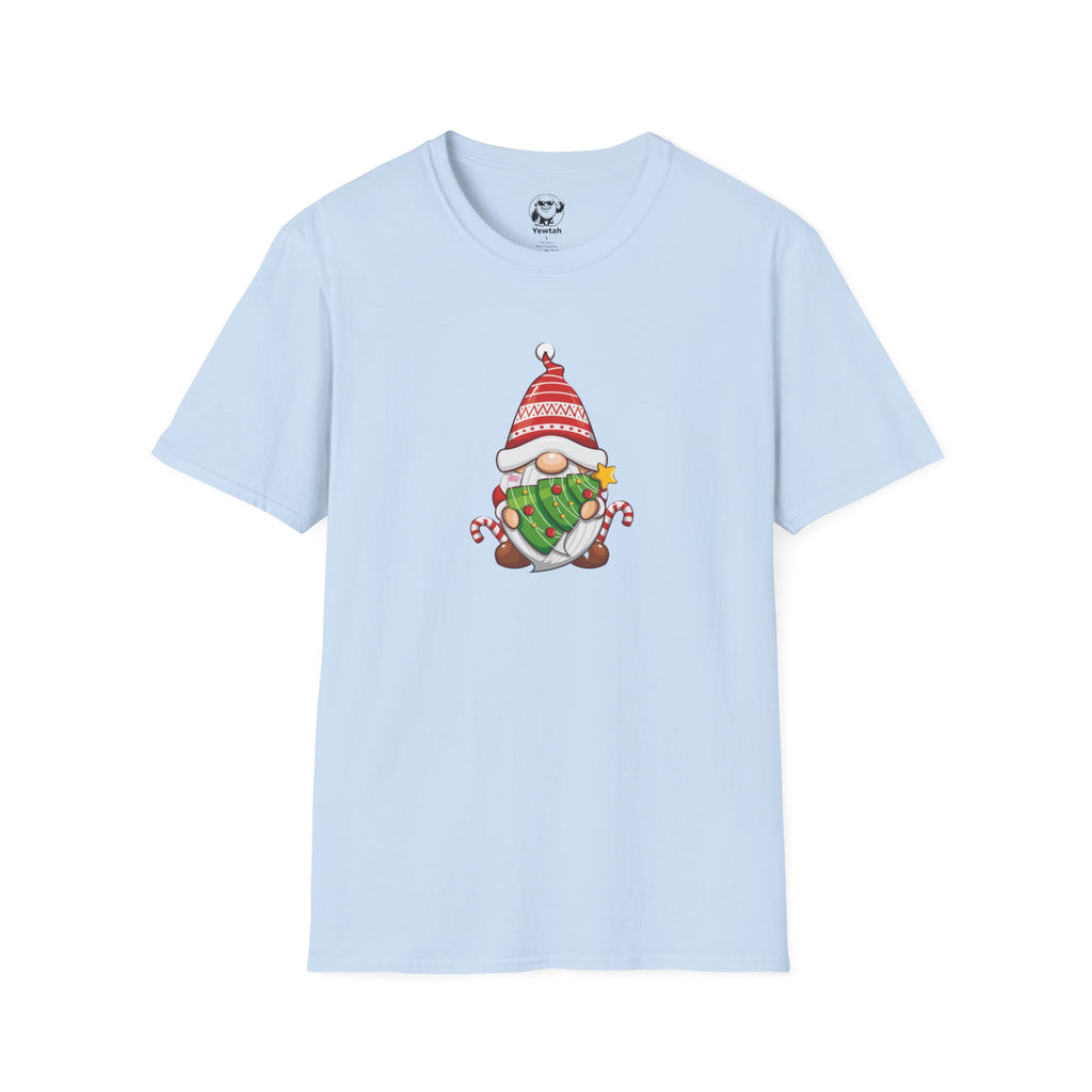 Christmas Gnome T-Shirt — Cute Gnome with Candy Canes Holiday Tee