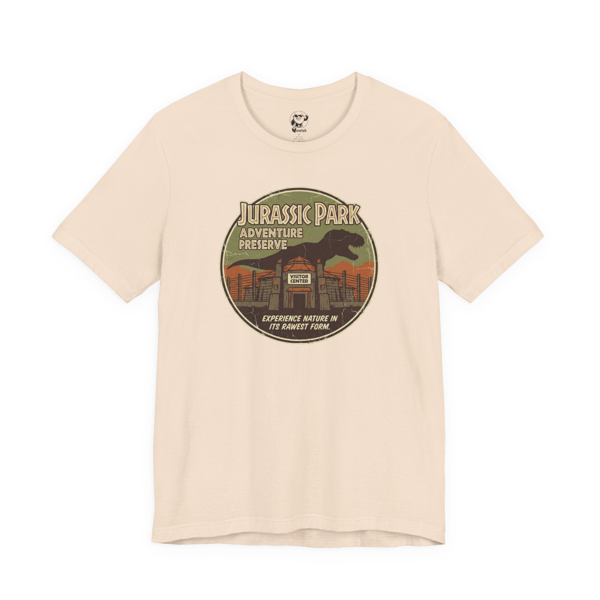 Jurassic Park Adventure Preserve Retro Graphic Tee