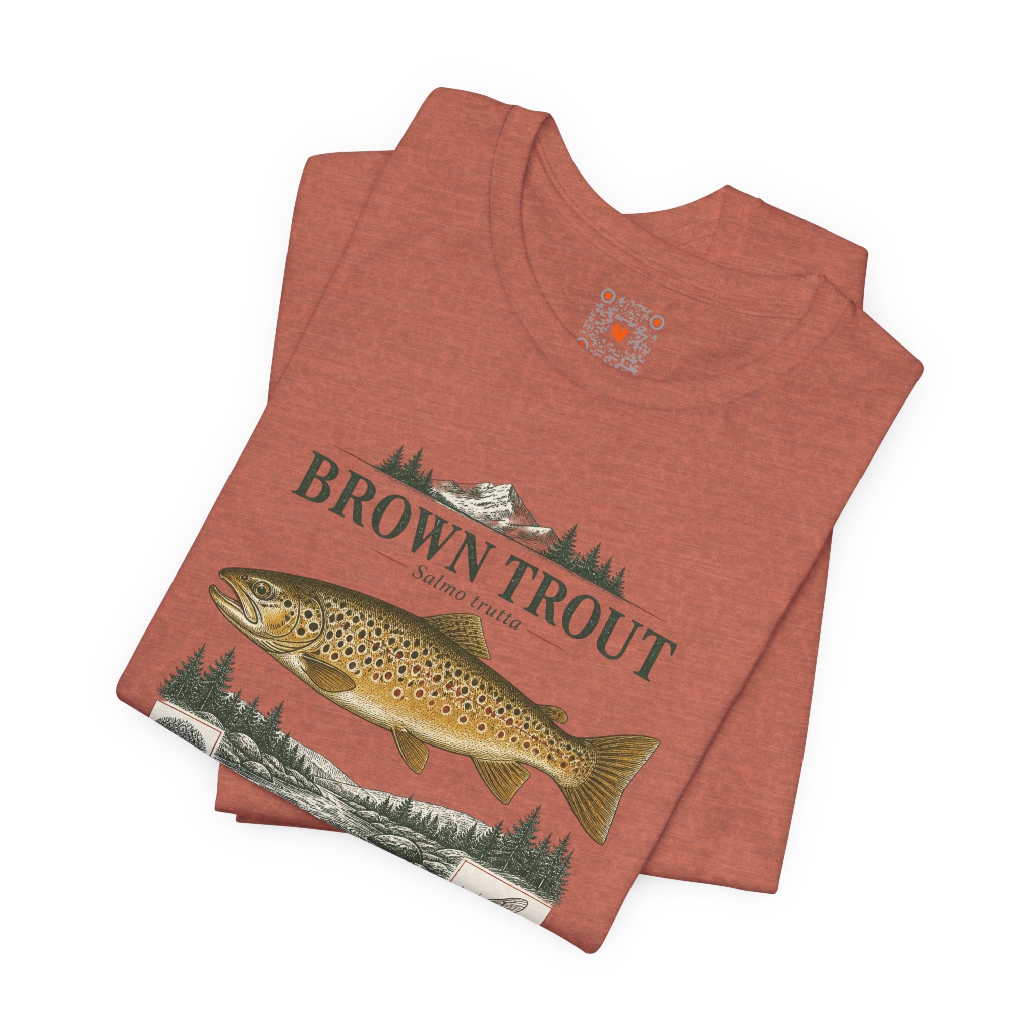 Brown Trout Fishing Tee