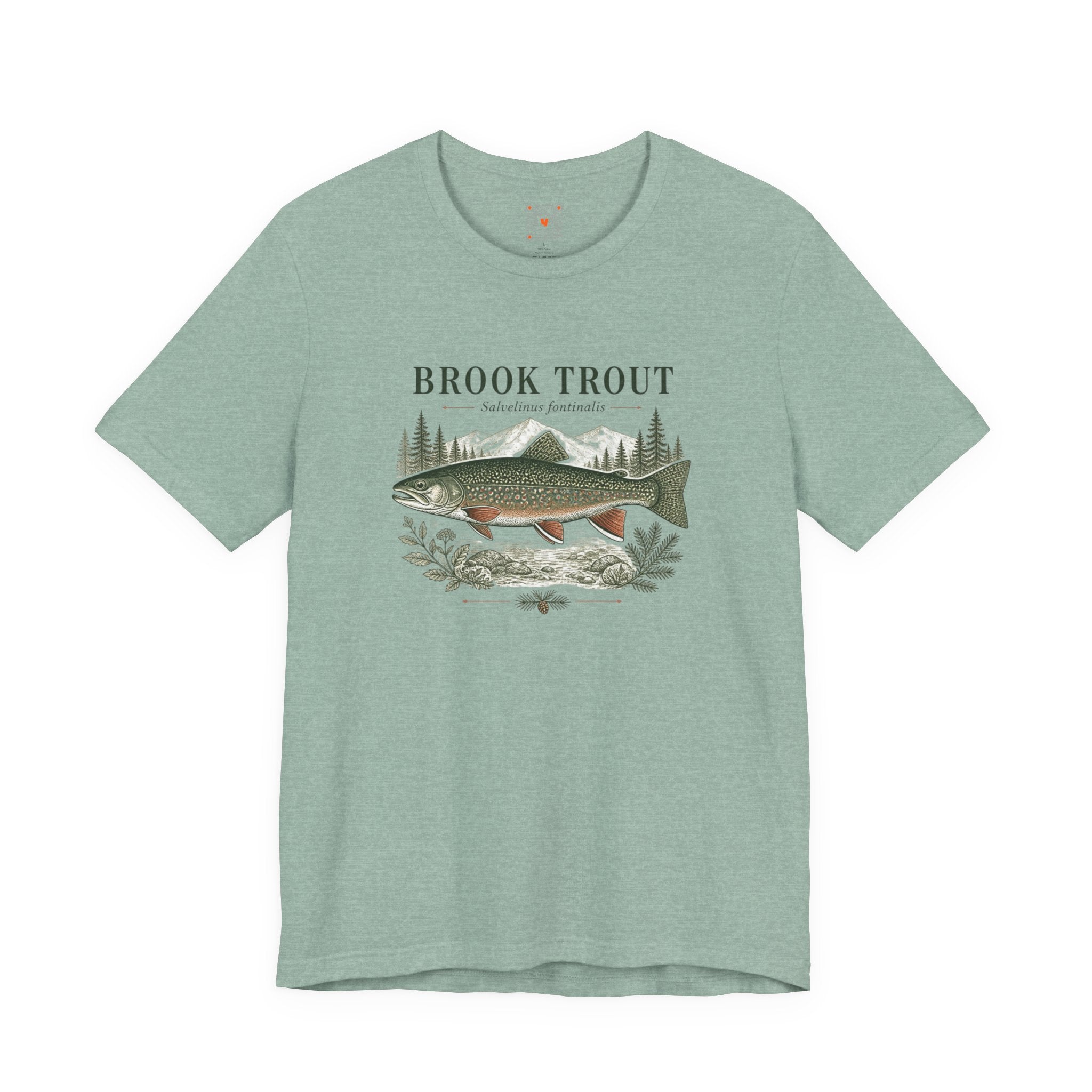 Brook Trout Fishing Tee