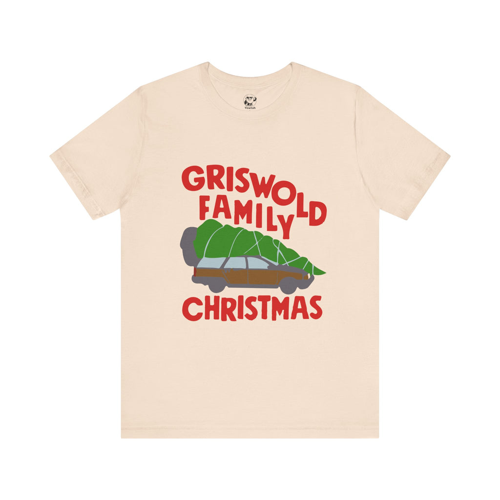 Griswold Family Christmas Tee — Retro Holiday Tree Car T-Shirt