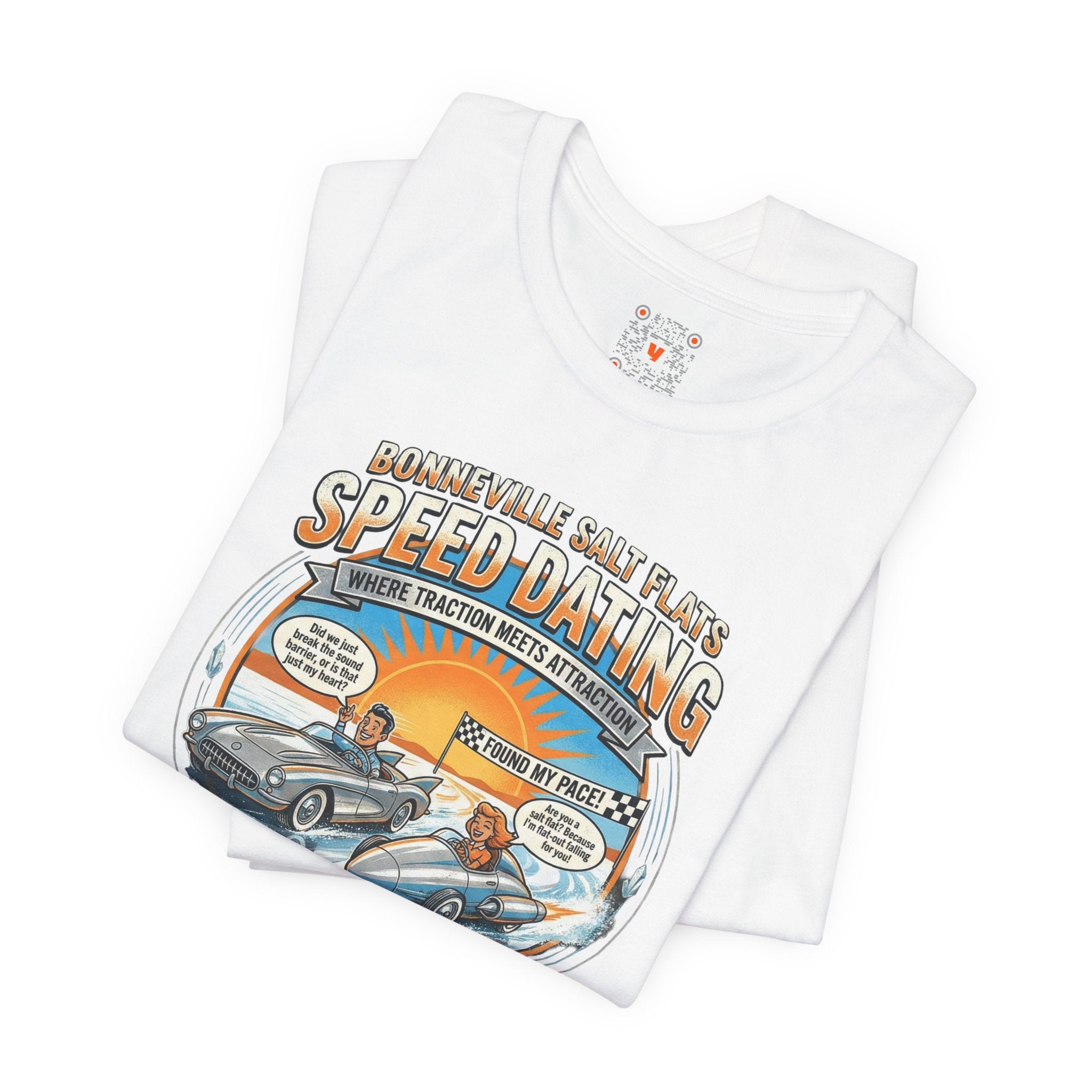 Speed-Dating Classic Car Tee — Bonneville Salt Flats Tee