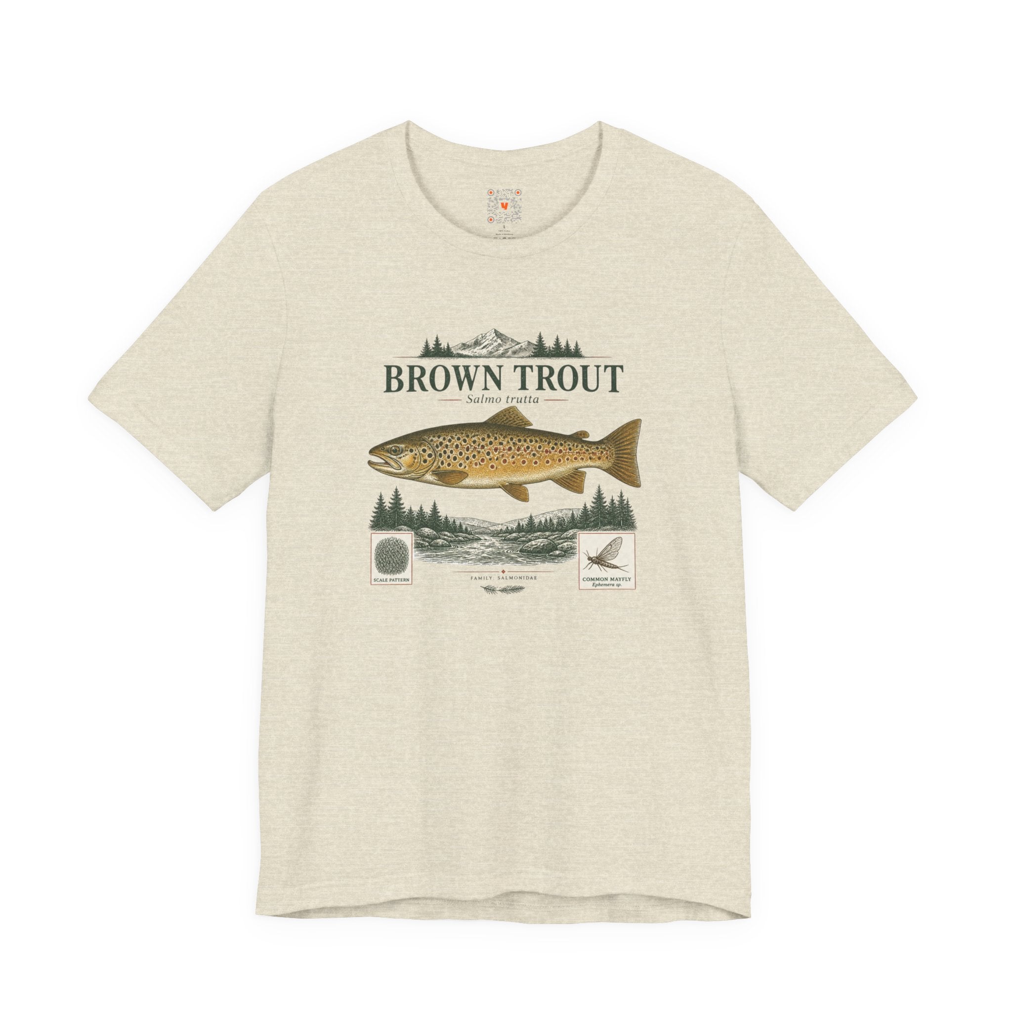 Brown Trout Fishing Tee