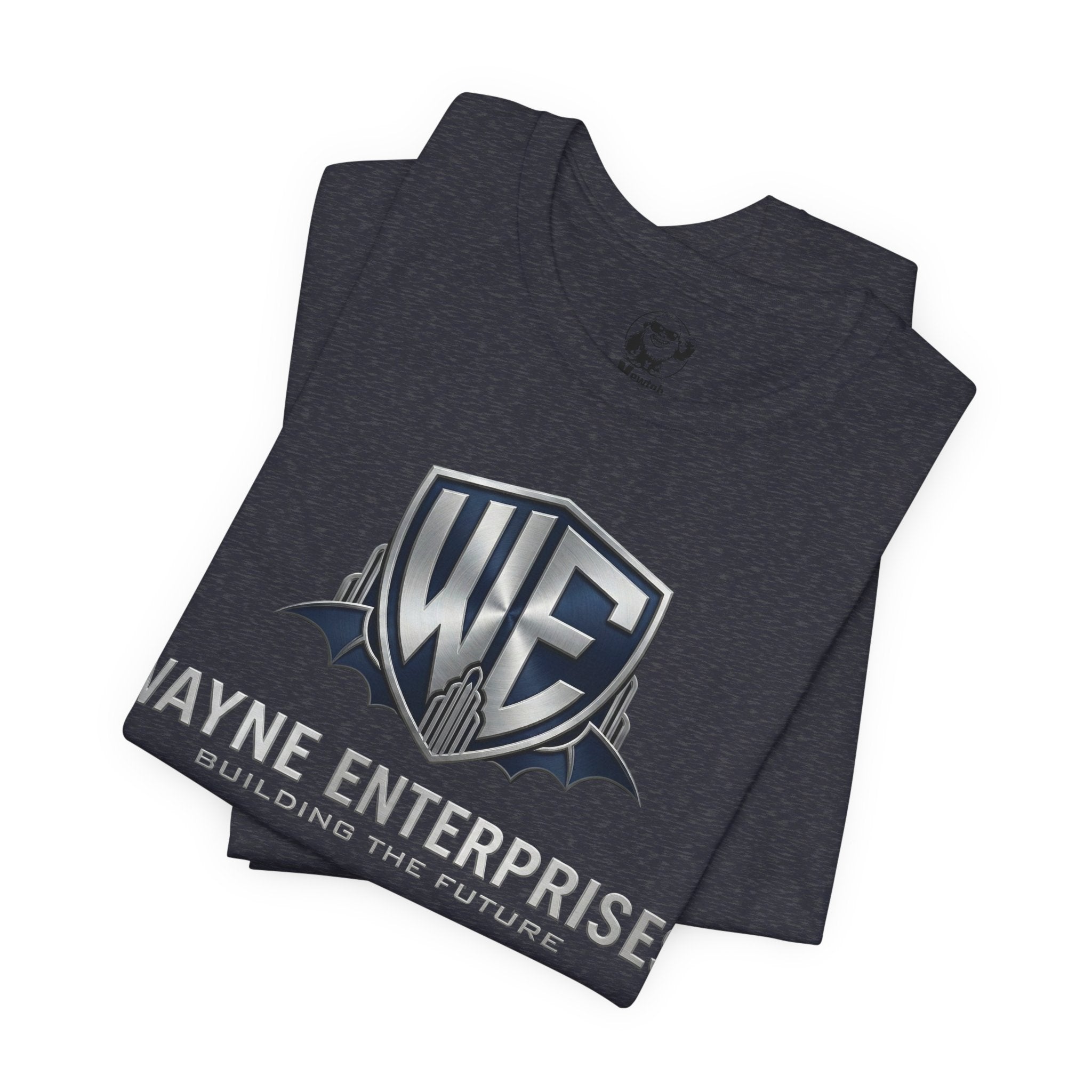 Wayne Enterprises Logo T-Shirt — 'Building the Future' Graphic Tee