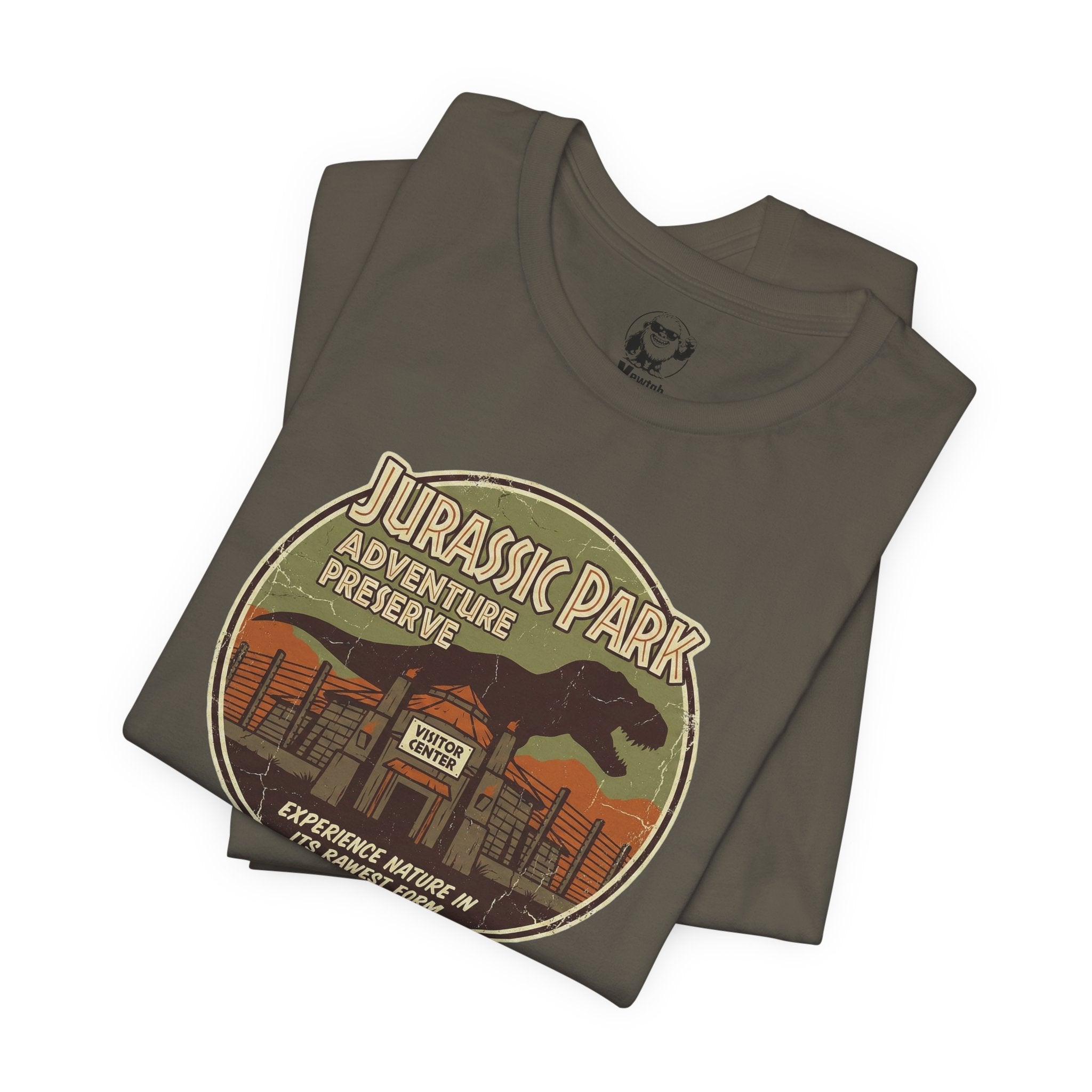 Jurassic Park Adventure Preserve Retro Graphic Tee