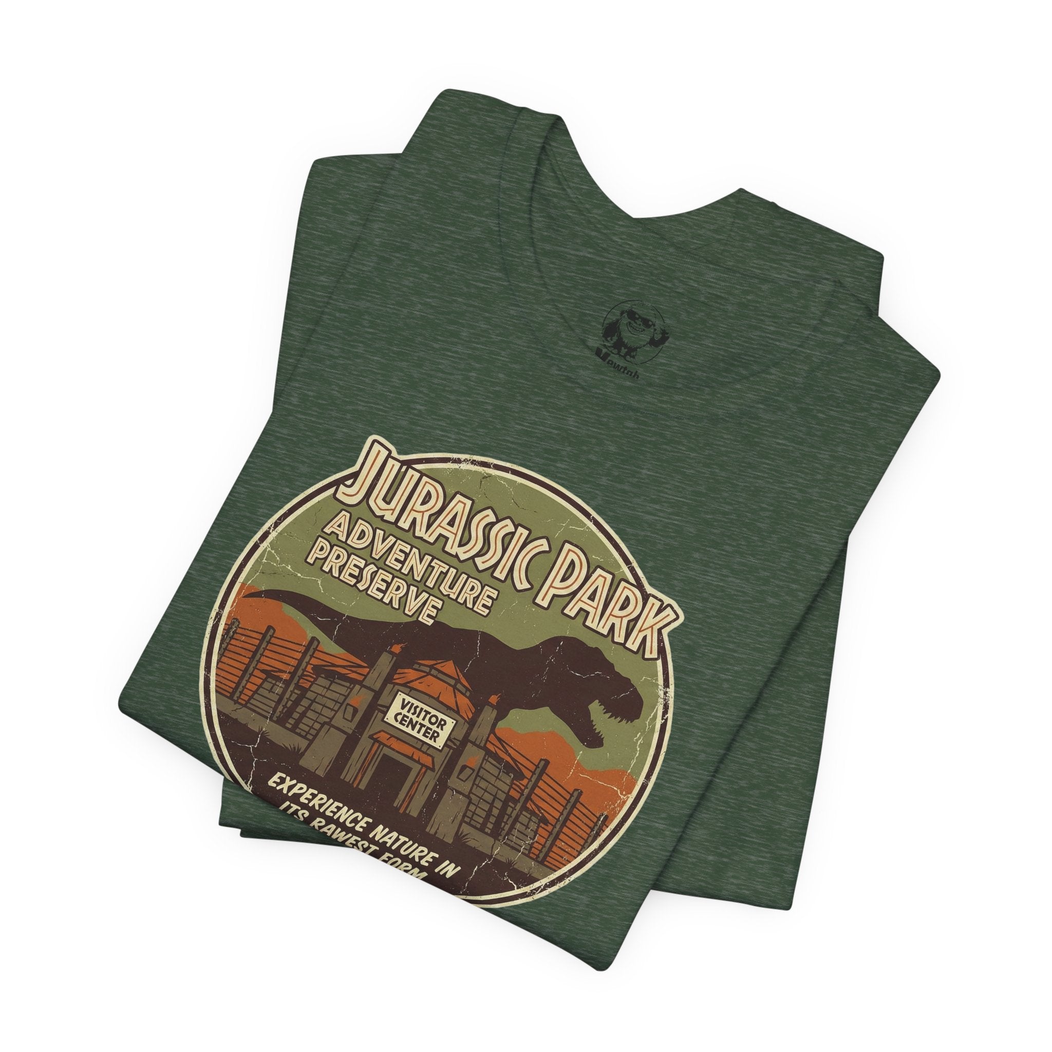 Jurassic Park Adventure Preserve Retro Graphic Tee