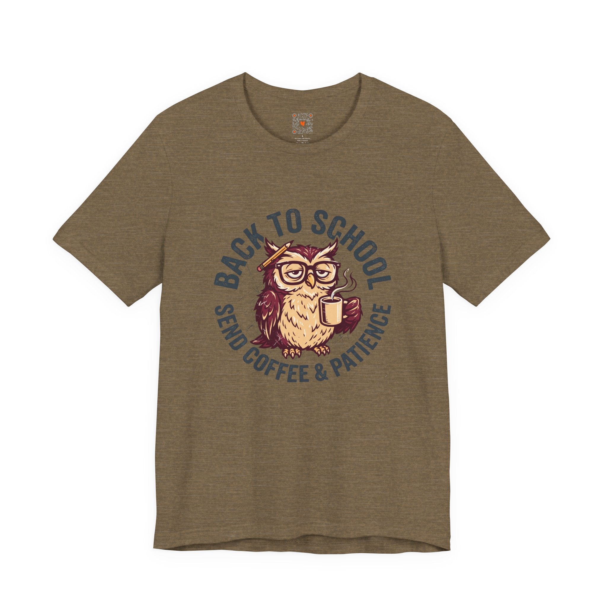 Back to School Owl Tee
