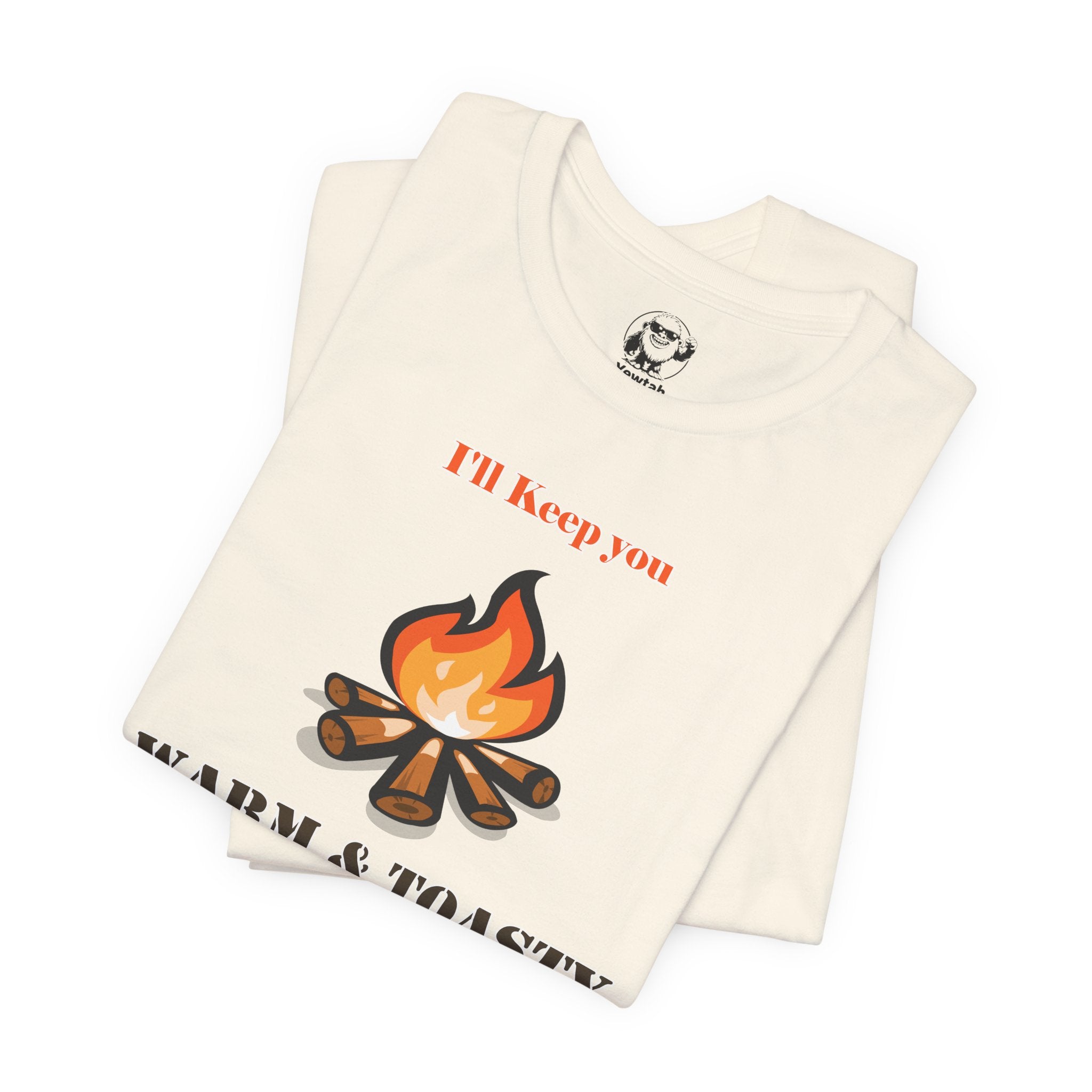 Warm & Toasty Campfire Tee — Cozy Outdoor Camping Shirt
