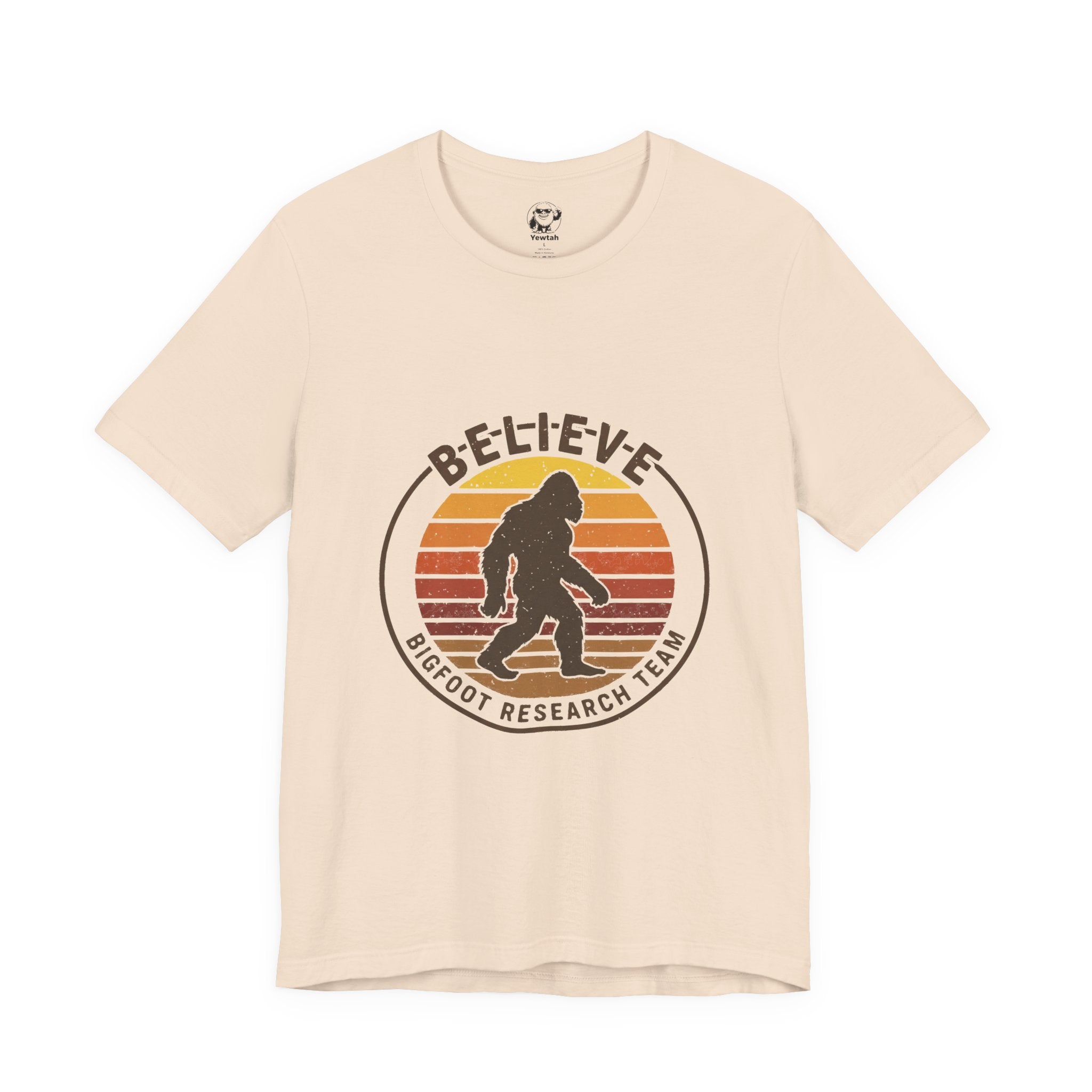 Believe Bigfoot Tee — Bigfoot Research Team Vintage Graphic T‑Shirt
