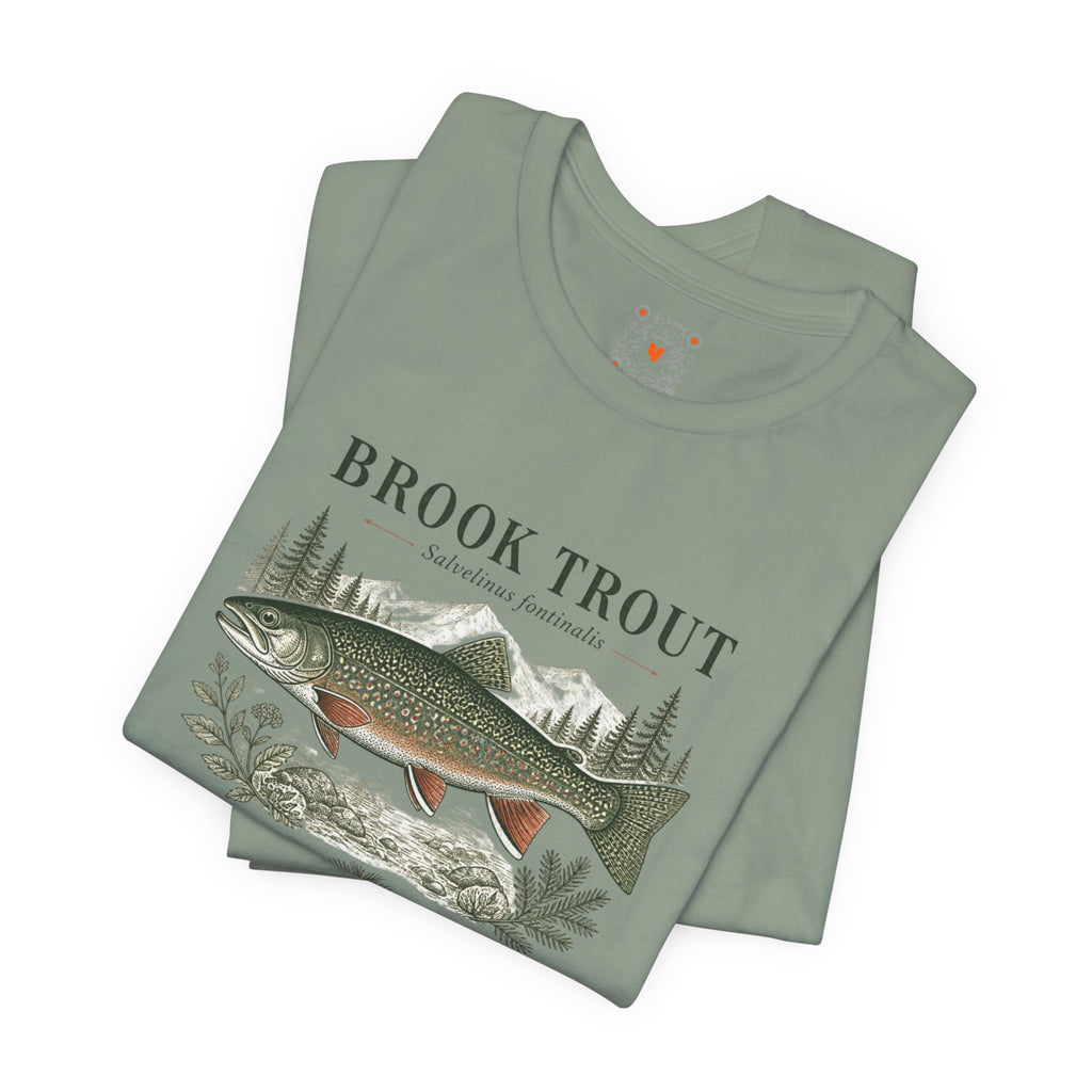 Brook Trout Fishing Tee