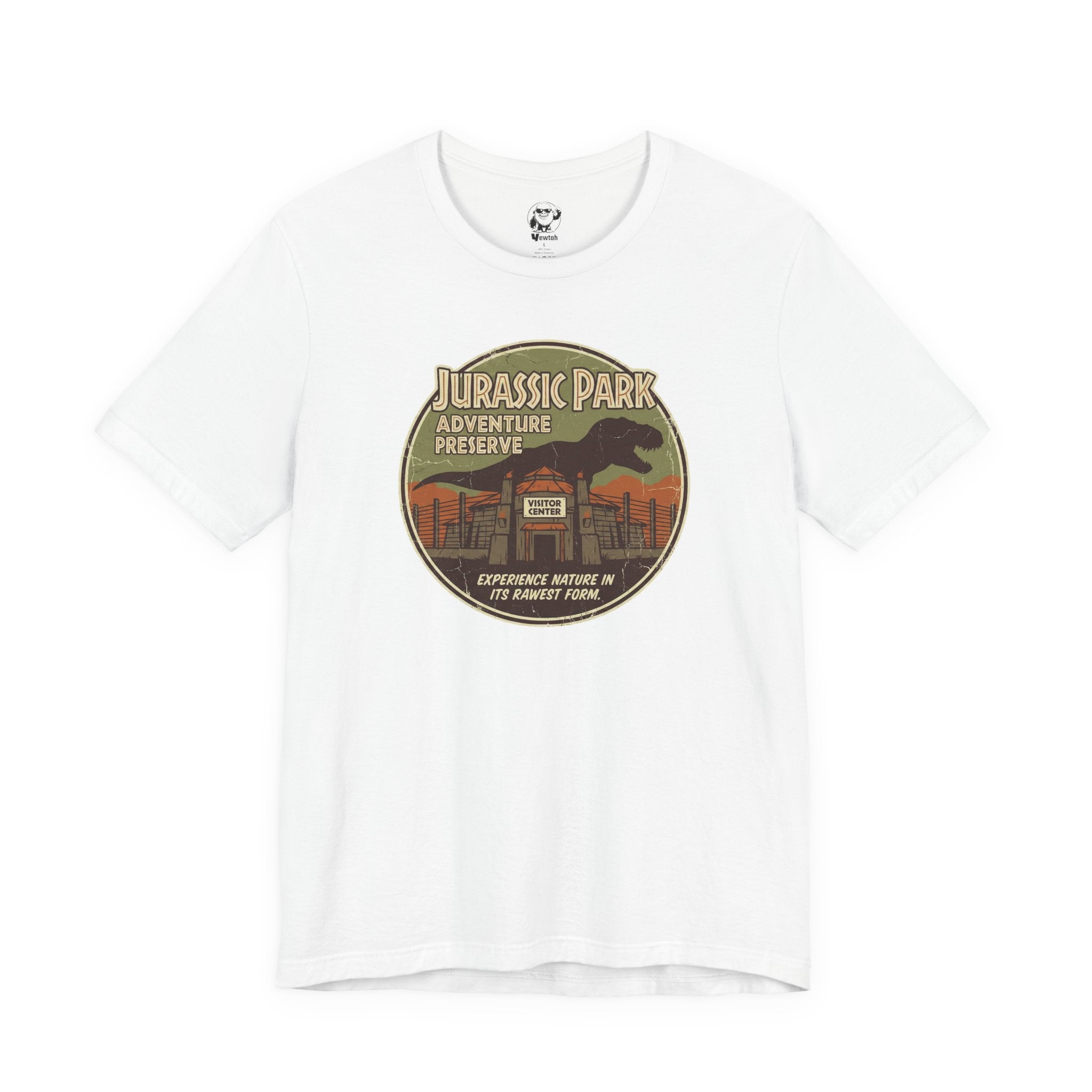 Jurassic Park Adventure Preserve Retro Graphic Tee