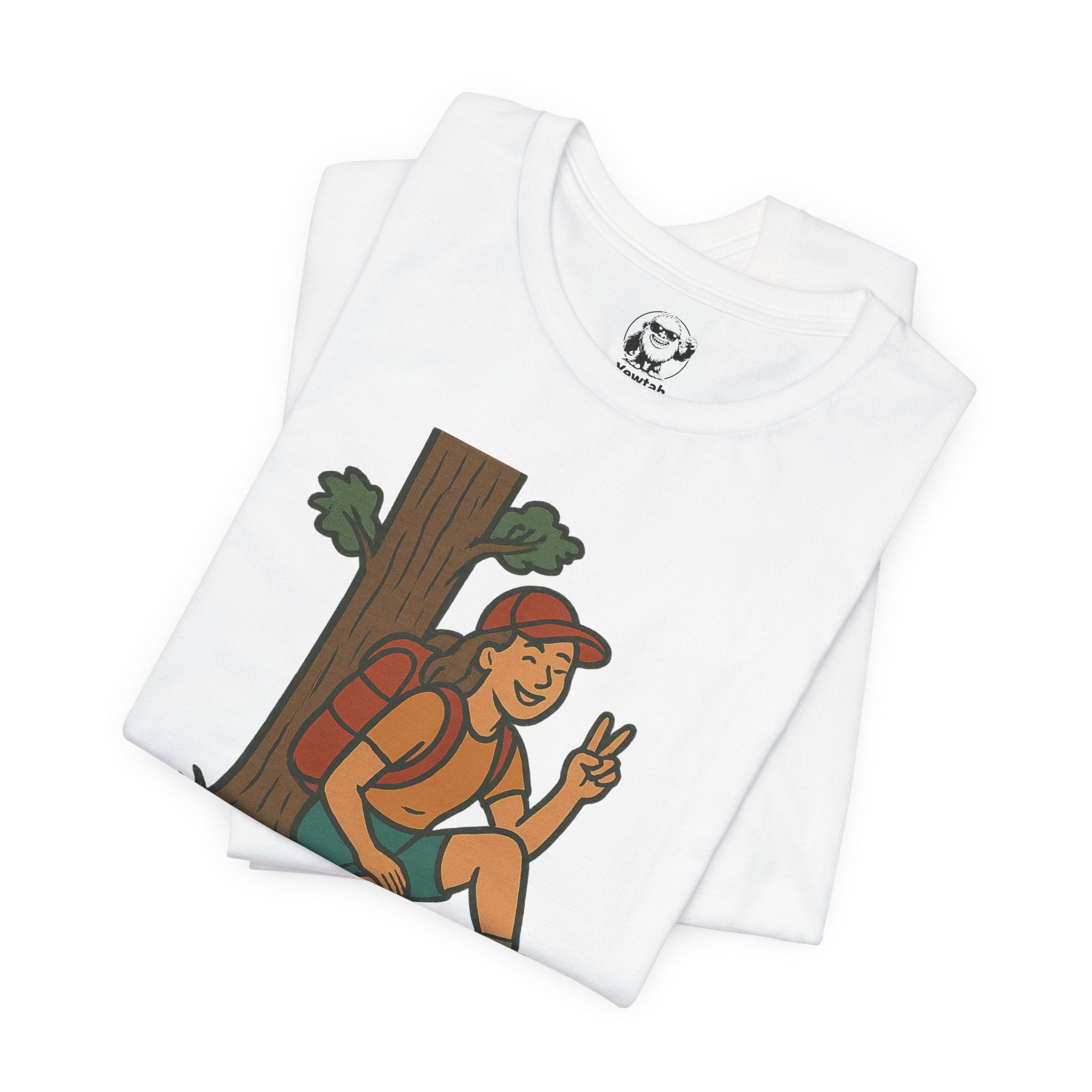 Hiking Tee — "I Just Rolled a Joint... It Was My Ankle" Funny Outdoor T-Shirt
