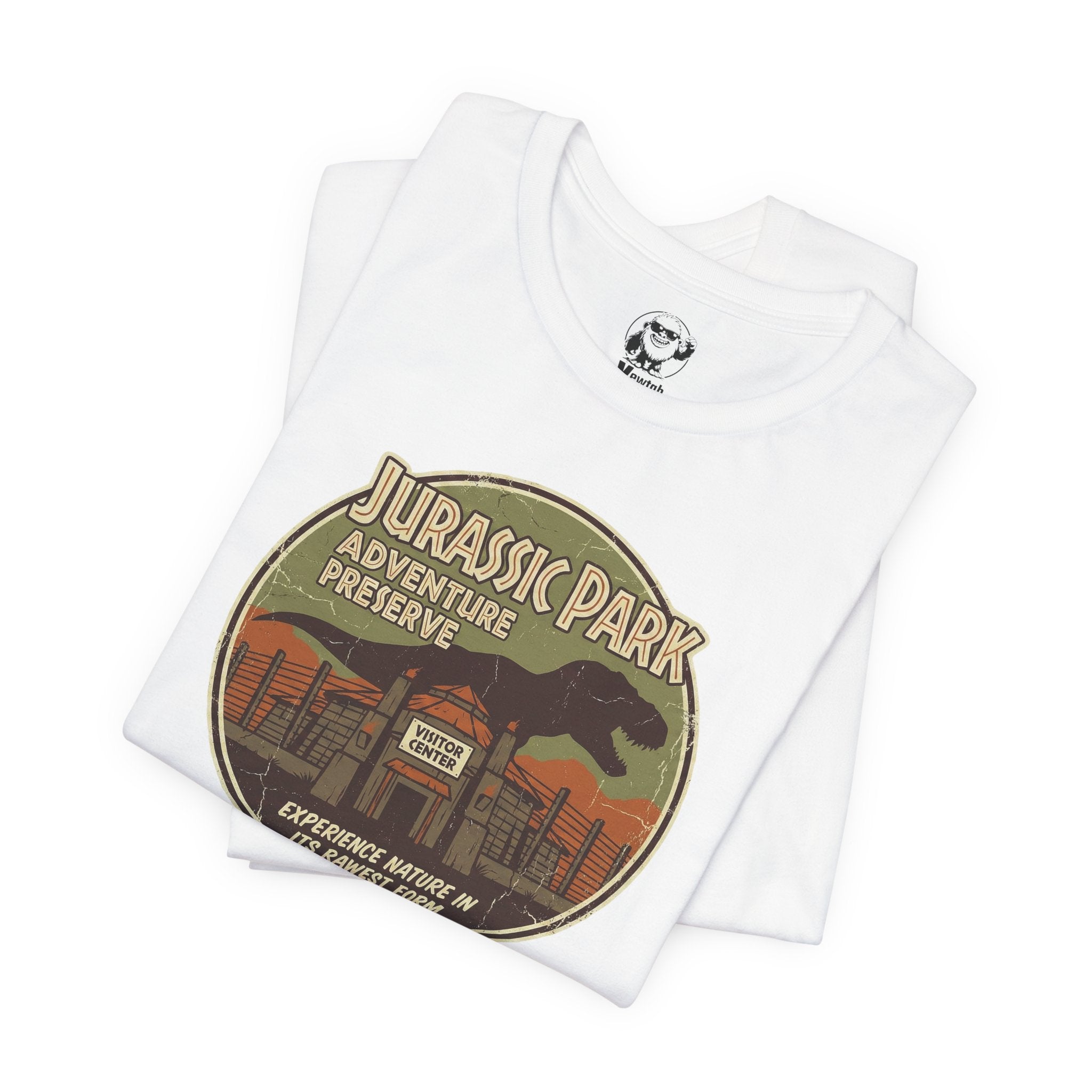 Jurassic Park Adventure Preserve Retro Graphic Tee