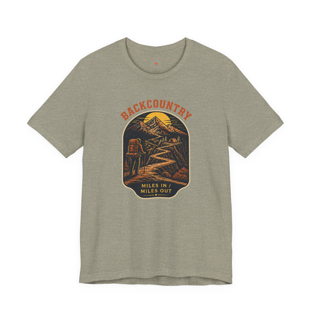 Backcountry Miles In, Miles Out Tee