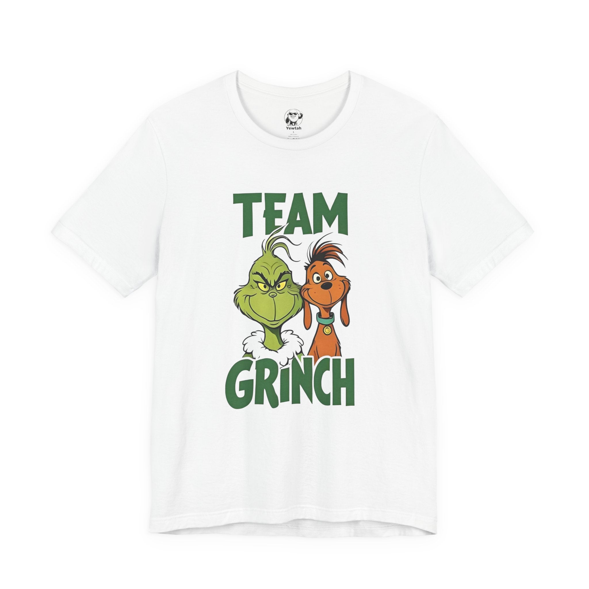 Team Grinch Tee — Funny Holiday Christmas T-Shirt with Grinch & Max Design
