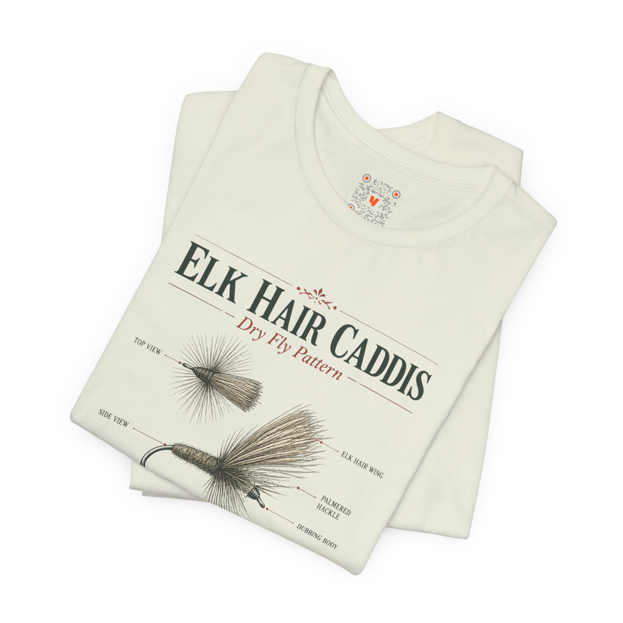 Elk Hair Caddis Fly Fishing Tee