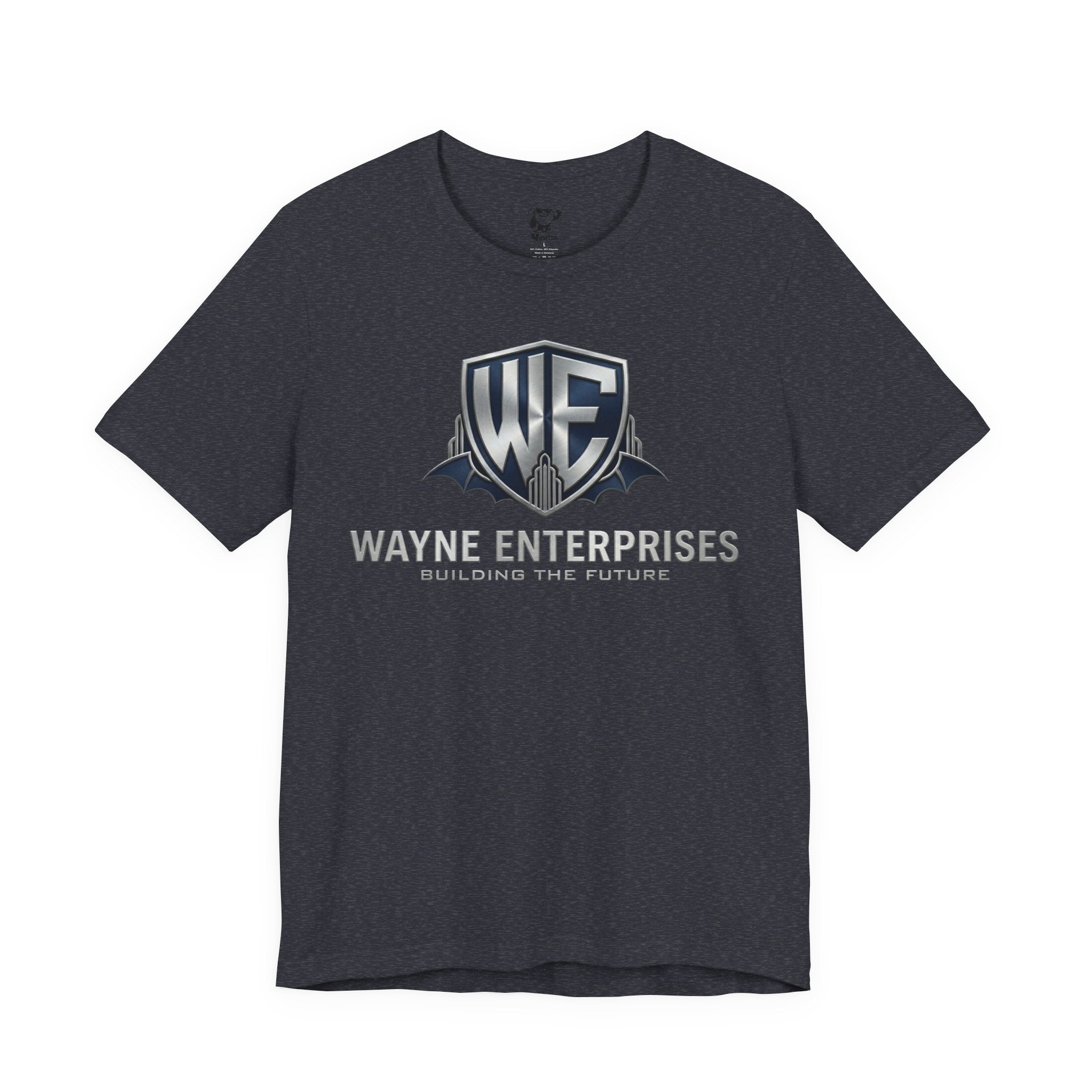 Wayne Enterprises Logo T-Shirt — 'Building the Future' Graphic Tee