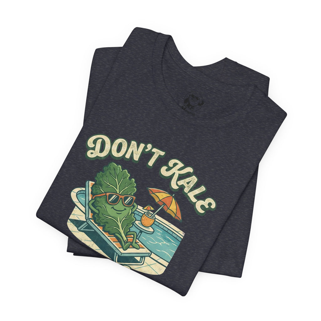 Don't Kale My Vibe - Retro Veggie Chill Graphic Tee