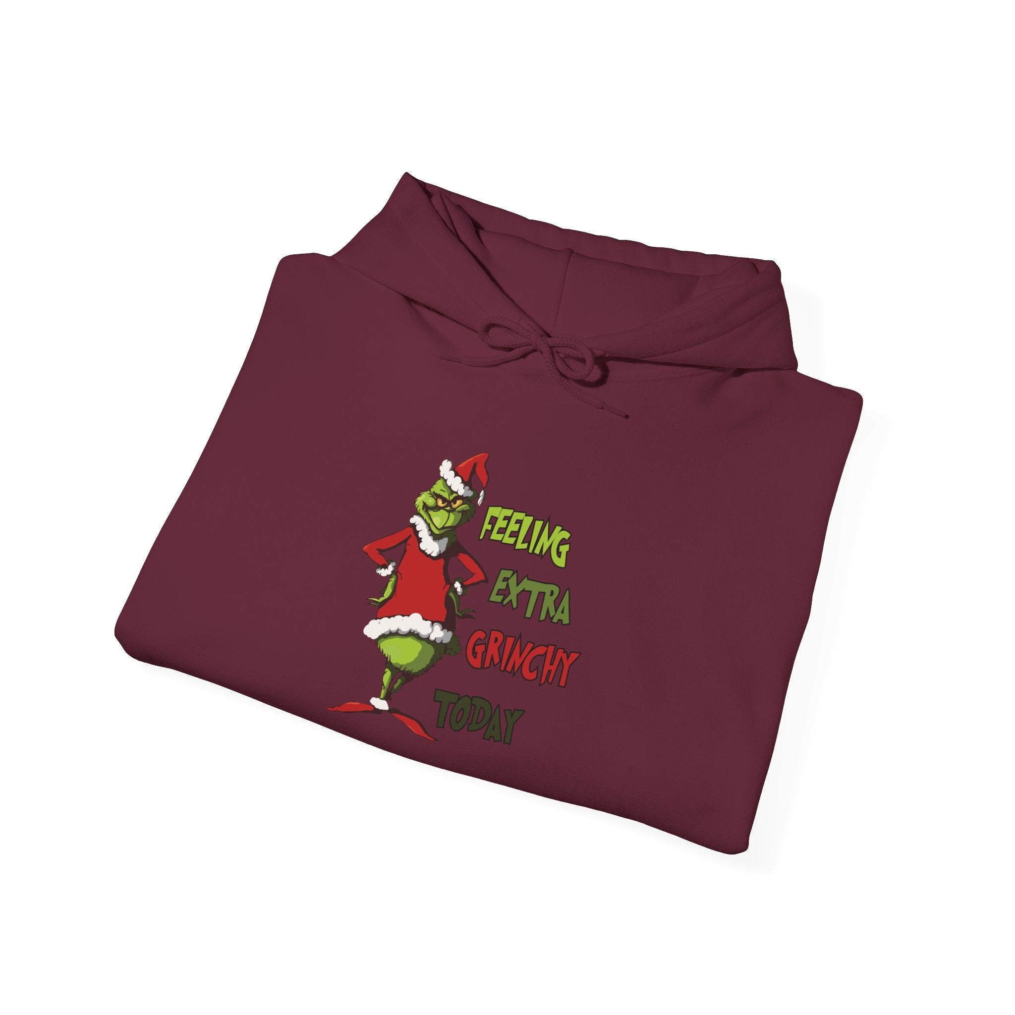 Grinch 'Feeling Extra Grinchy Today' Christmas Hoodie
