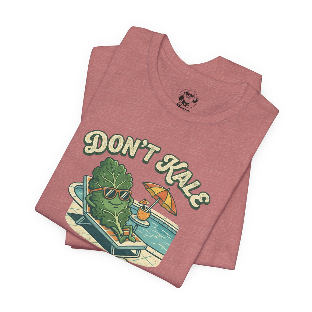 Don't Kale My Vibe - Retro Veggie Chill Graphic Tee