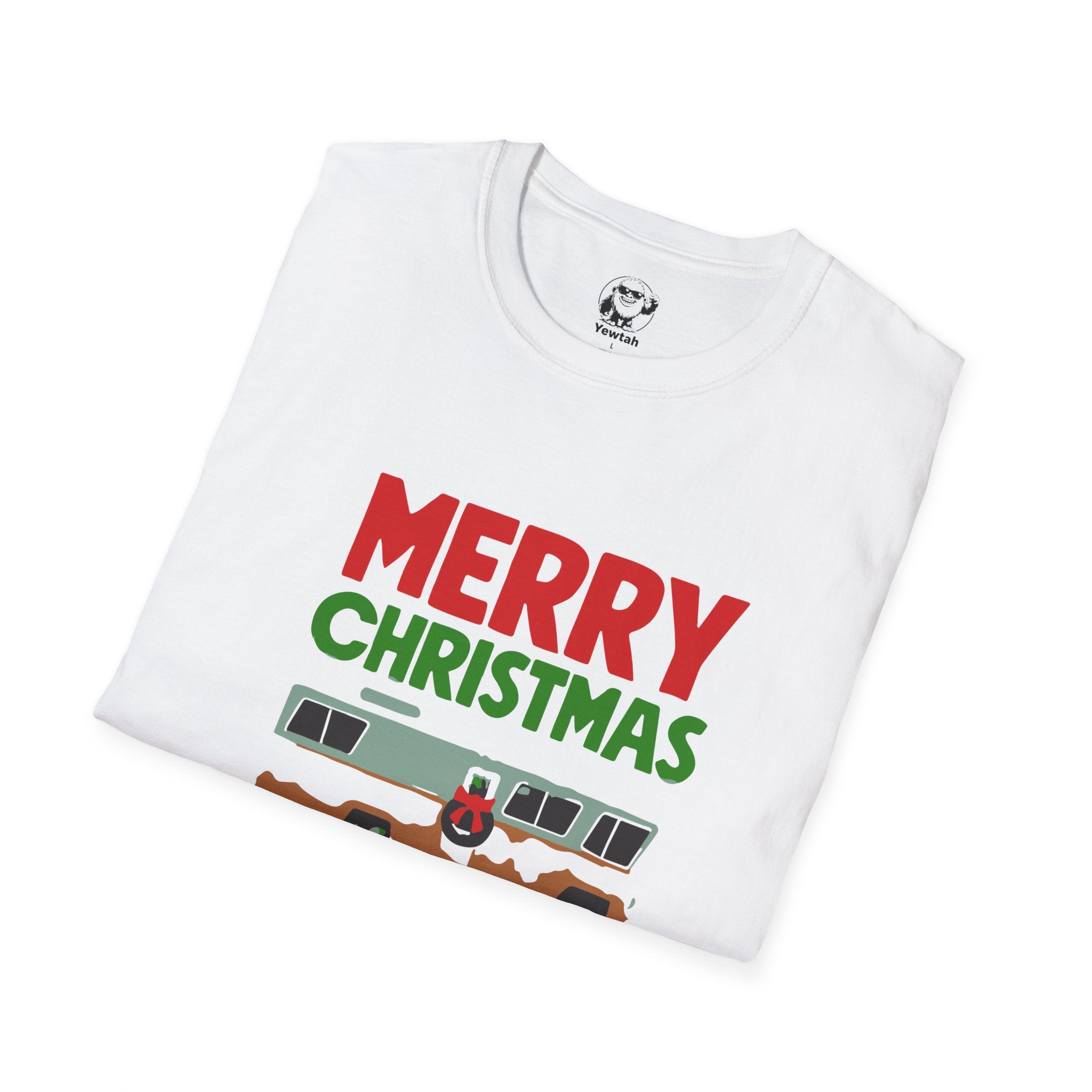 Merry Christmas ‘Shitter Was Full’ RV Holiday T-Shirt