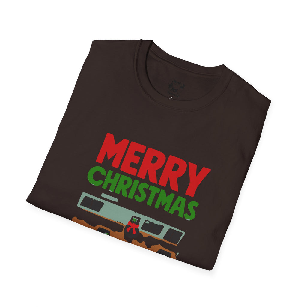 Merry Christmas ‘Shitter Was Full’ RV Holiday T-Shirt