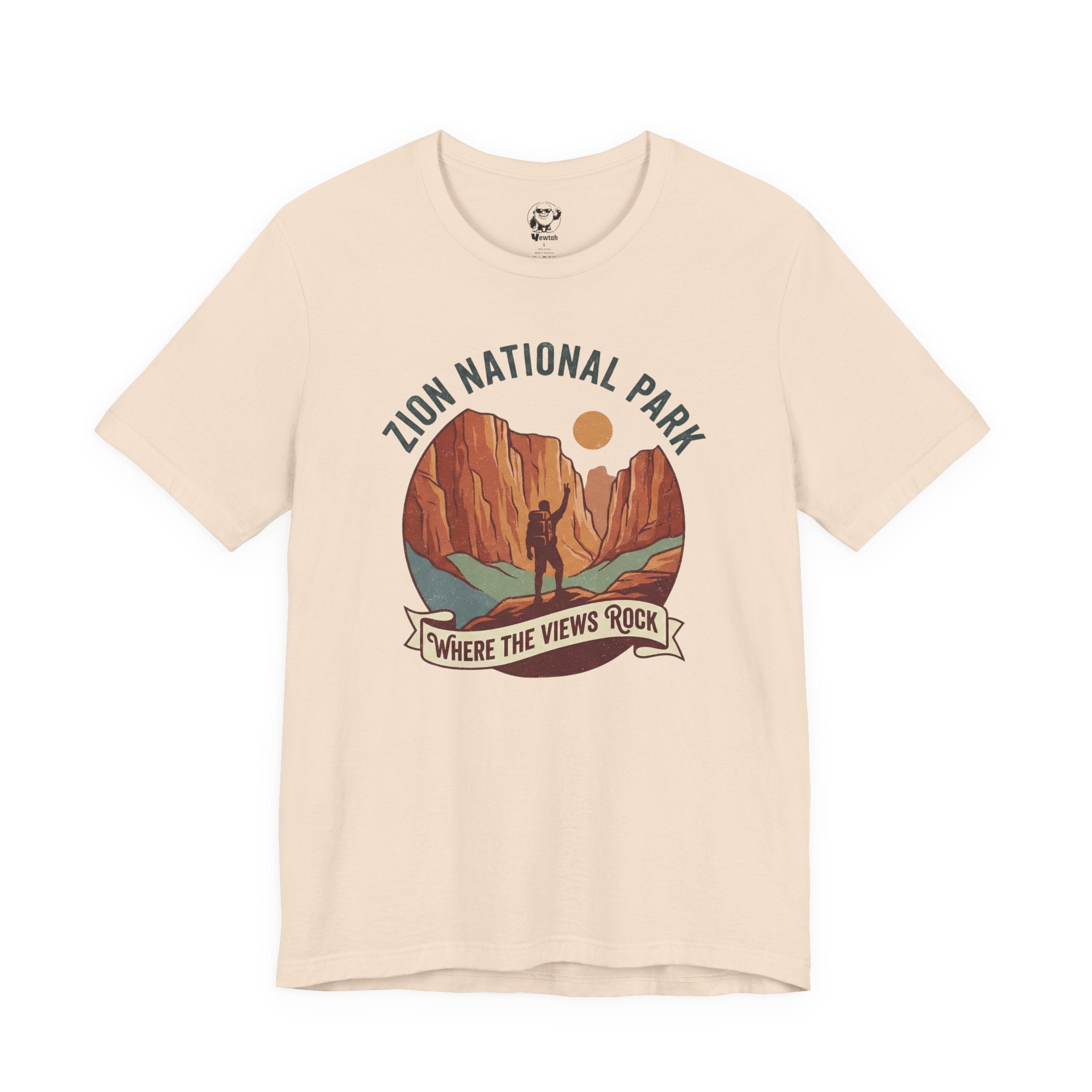 Zion National Park Tee — "Where the Views Rock" Adventure T‑Shirt