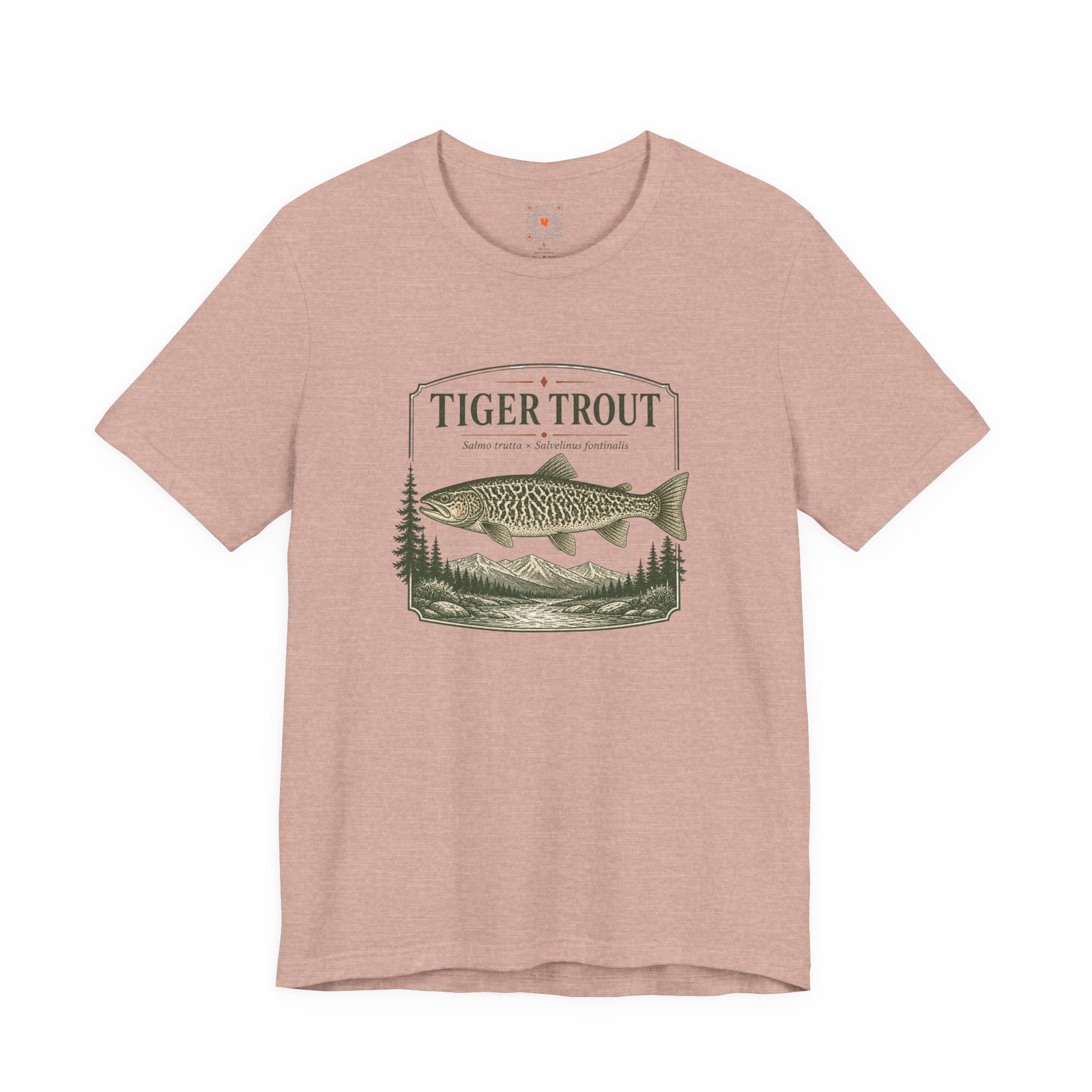 Tiger Trout Fishing Tee