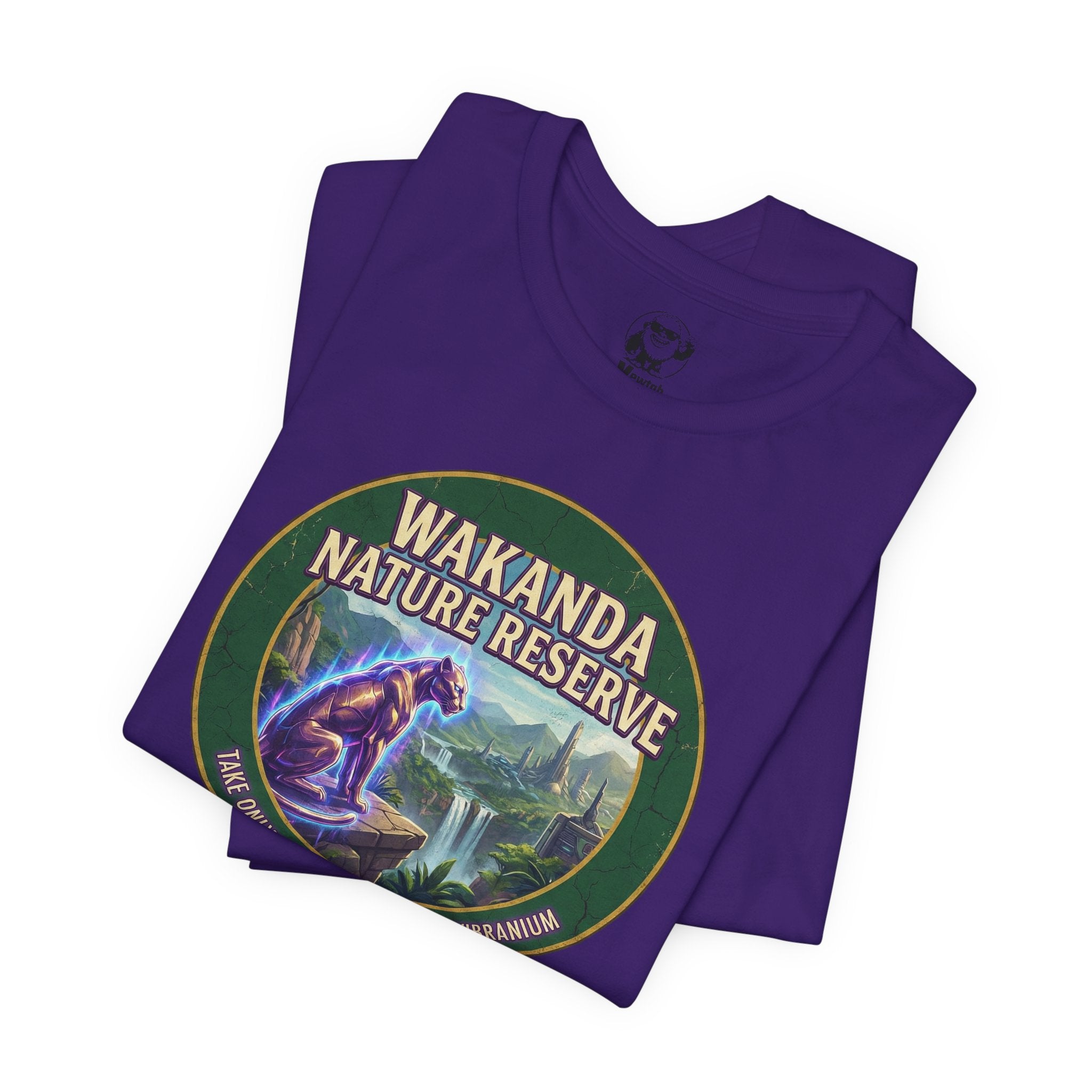 Wakanda Nature Reserve Tee — Vintage Black Panther Wildlife Graphic T-Shirt