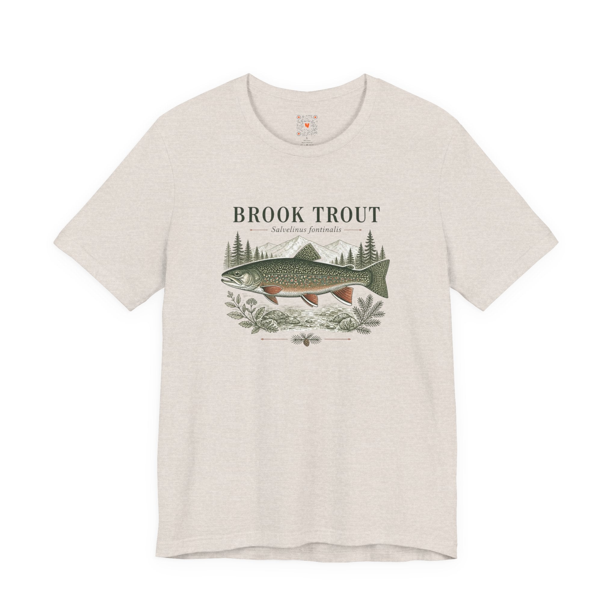 Brook Trout Fishing Tee