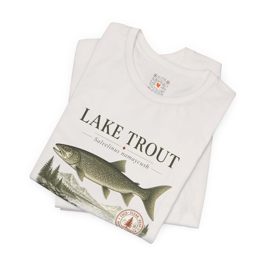 Lake Trout Fishing Tee